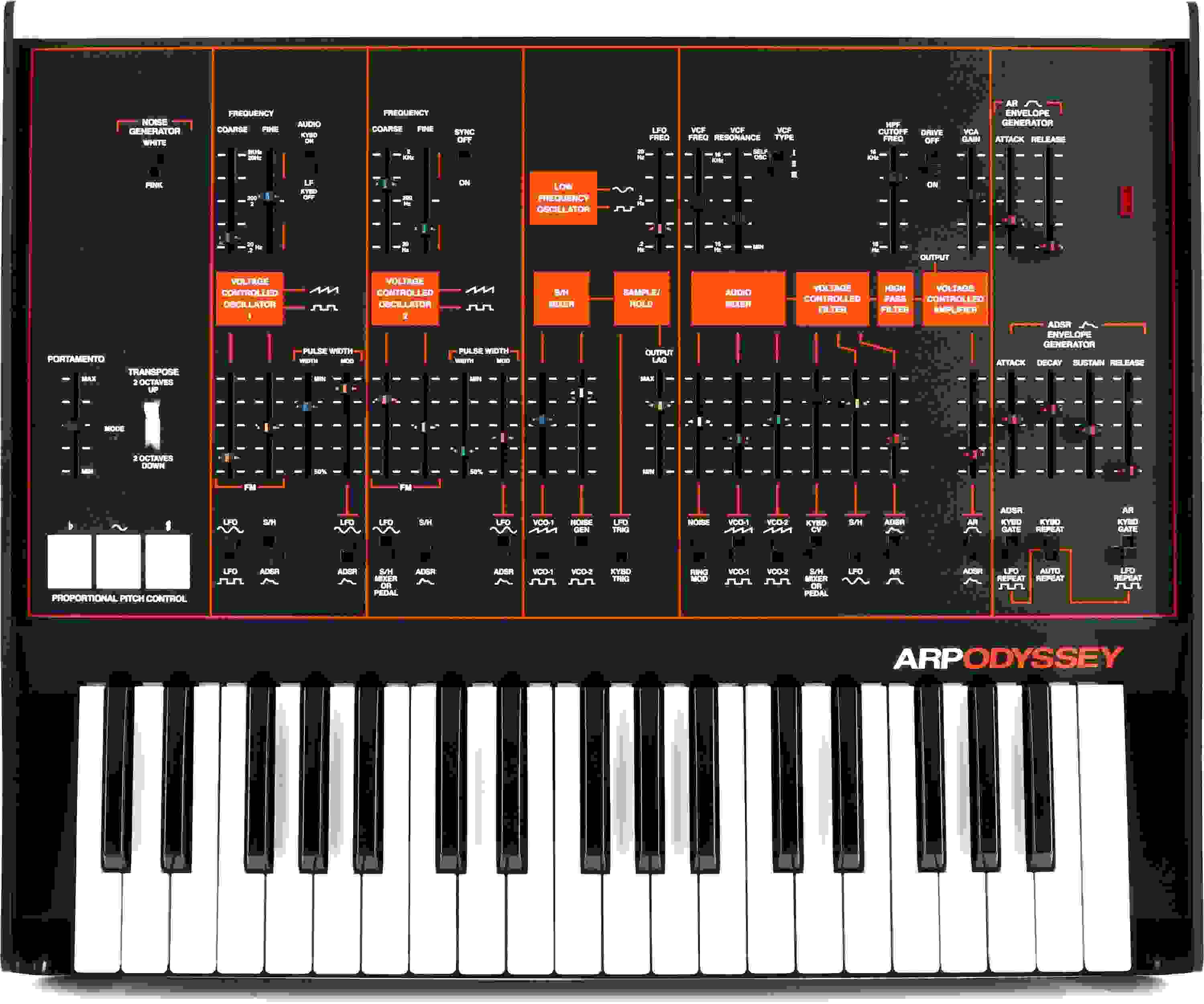 ARP Odyssey FS Analog Synth DIY Kit | Sweetwater