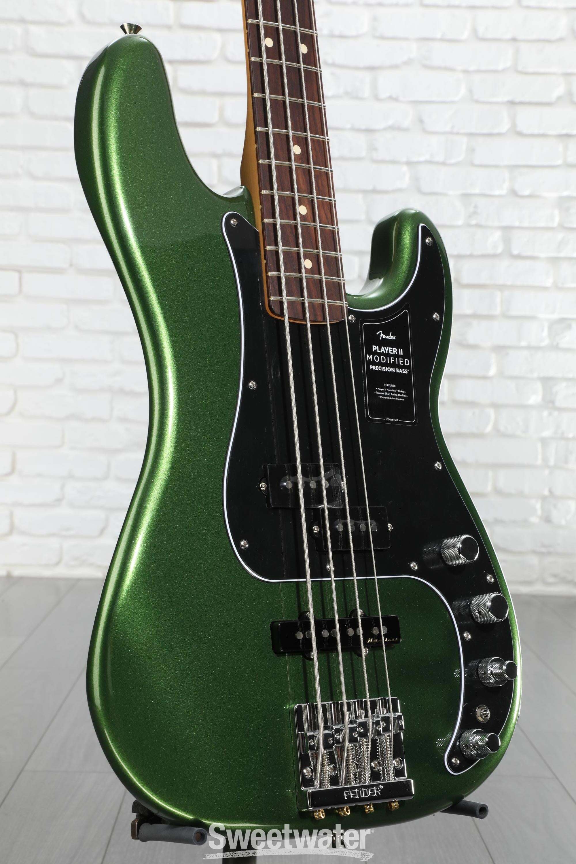 Fender Player II Modified Active Precision Bass - Harvest Green