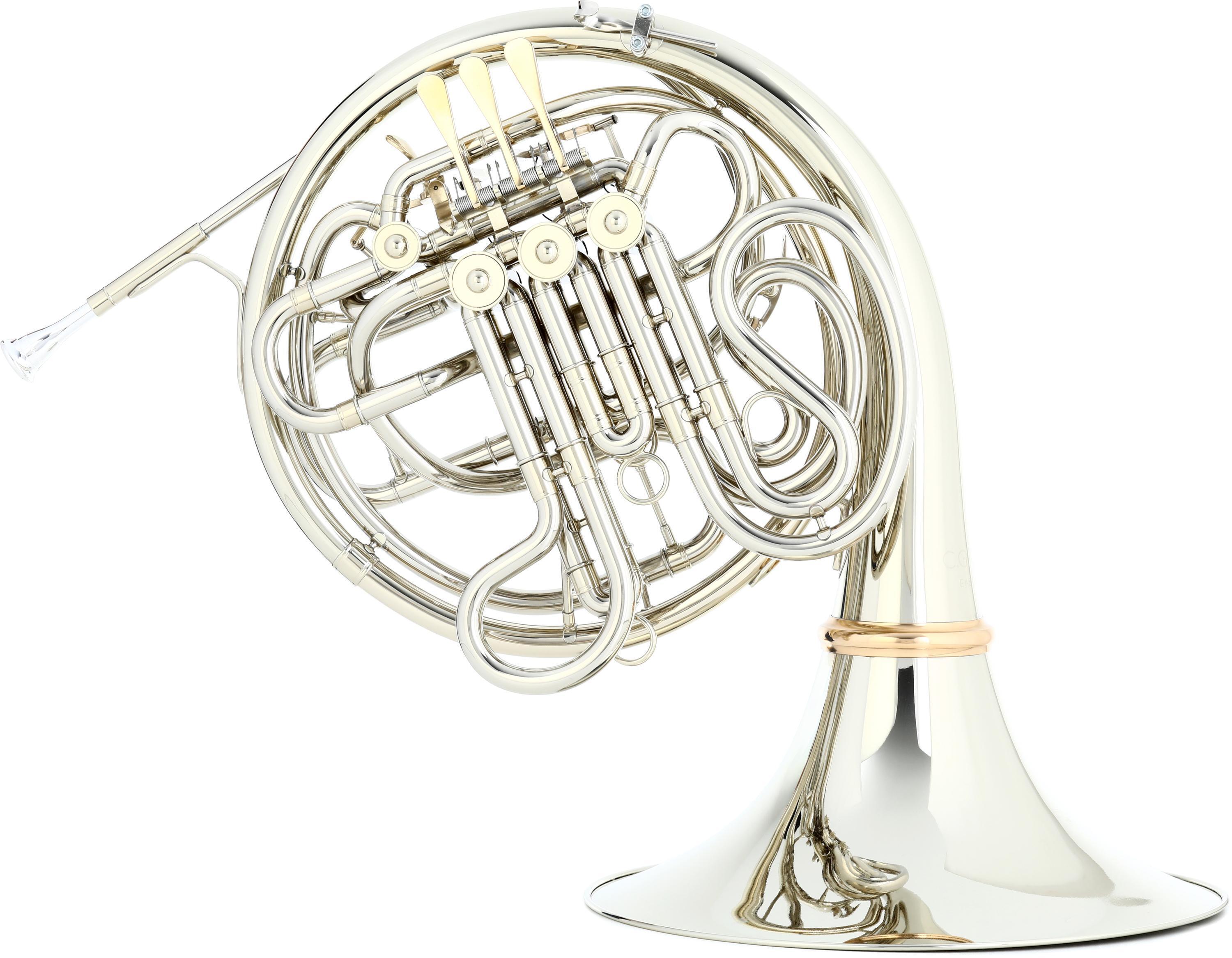 C.G. Conn 8DS - CONNstellation Professional Double French Horn - Clear  Lacquer with Screw Bell, 2023 | Sweetwater