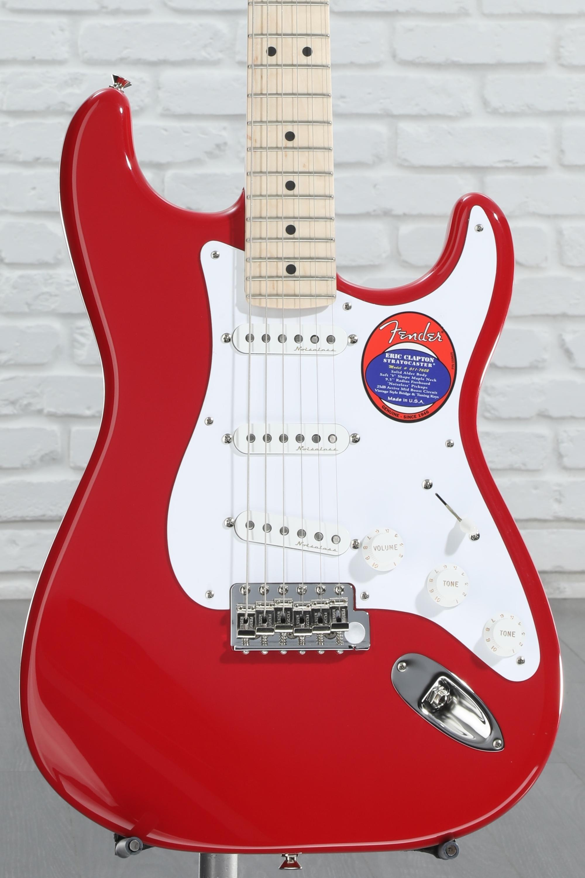 Fender Eric Clapton Stratocaster - Torino Red with Maple