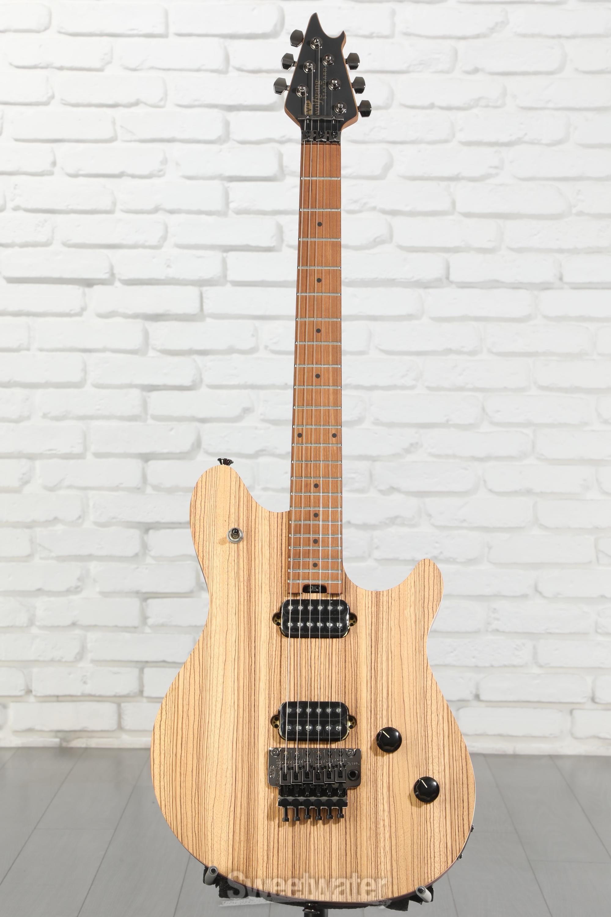 EVH Wolfgang WG Standard Exotic Zebrawood Electric Guitar