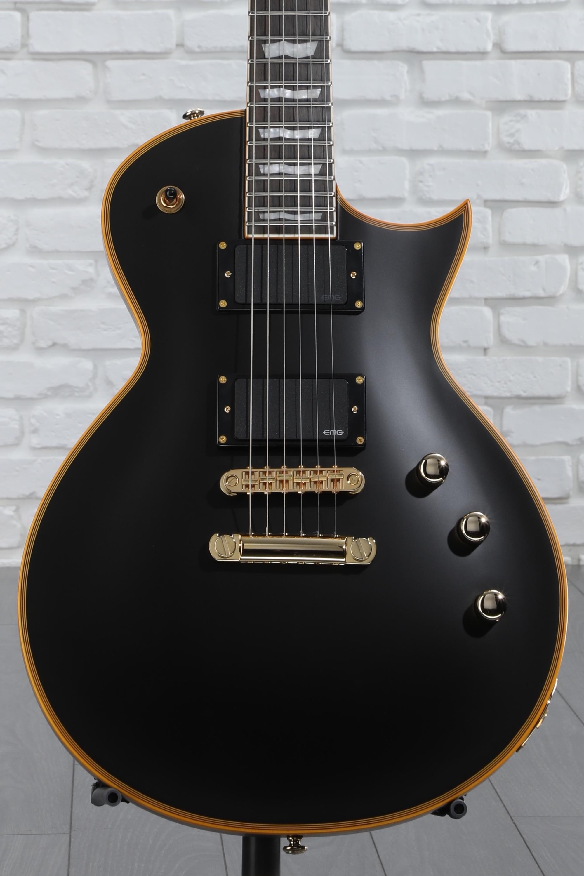 ESP LTD EC-1000 Electric Guitar - Vintage Black | Sweetwater
