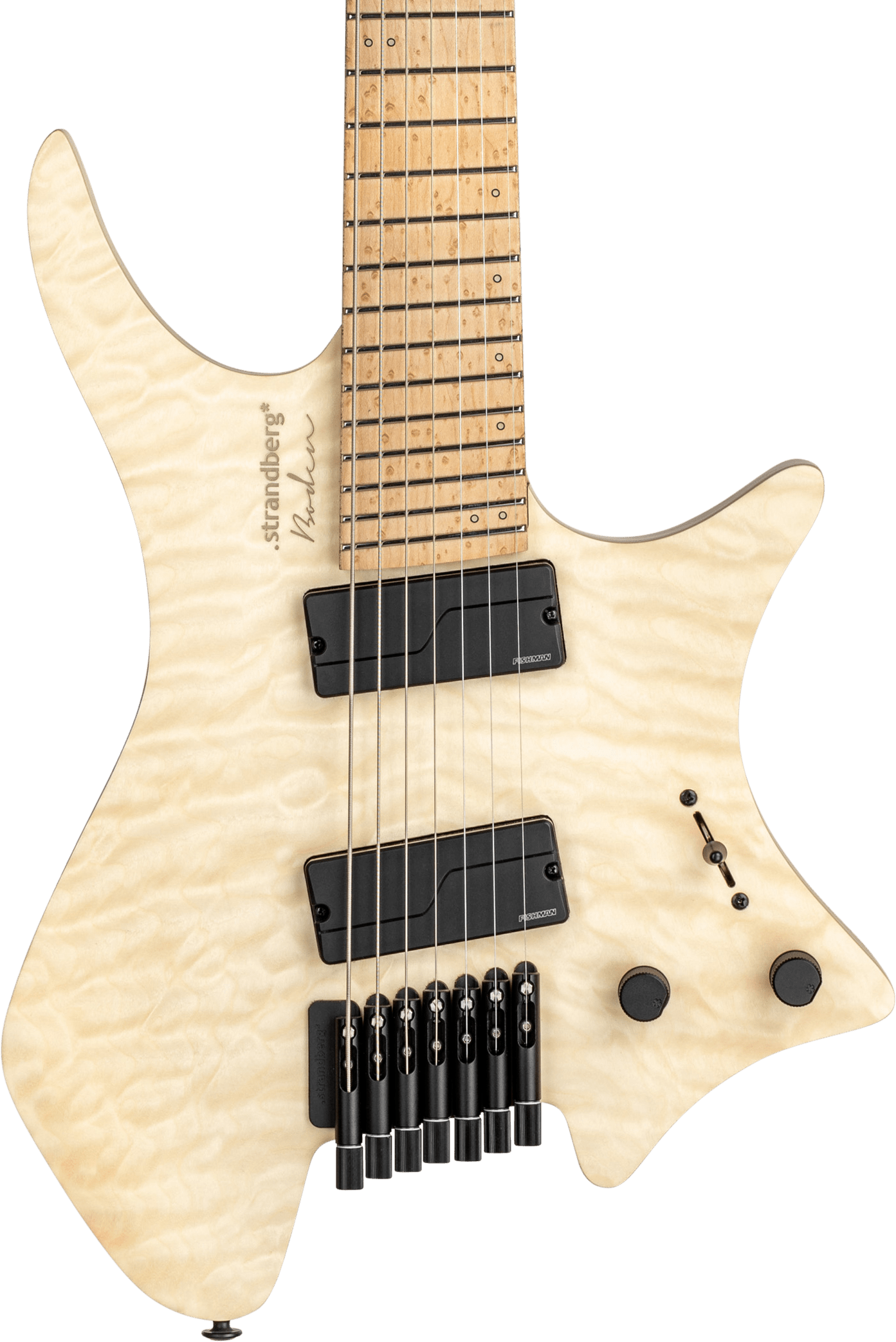Strandberg Boden Original NX 7 Electric Guitar - Natural Quilted