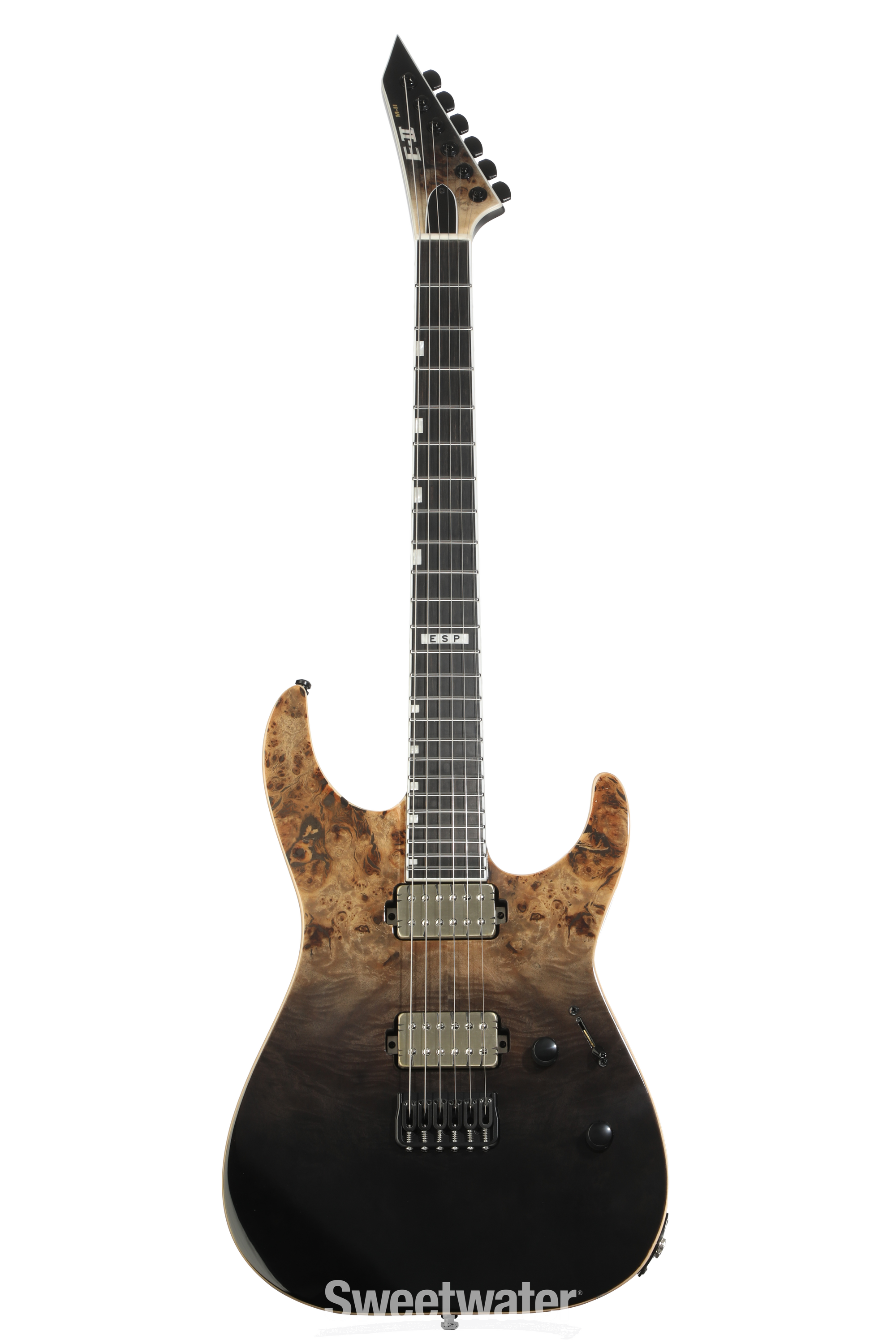 ESP E-II M-II NT - Black Natural Fade | Sweetwater