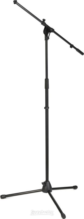 Rok-It Tripod Boom Microphone Stand - Black