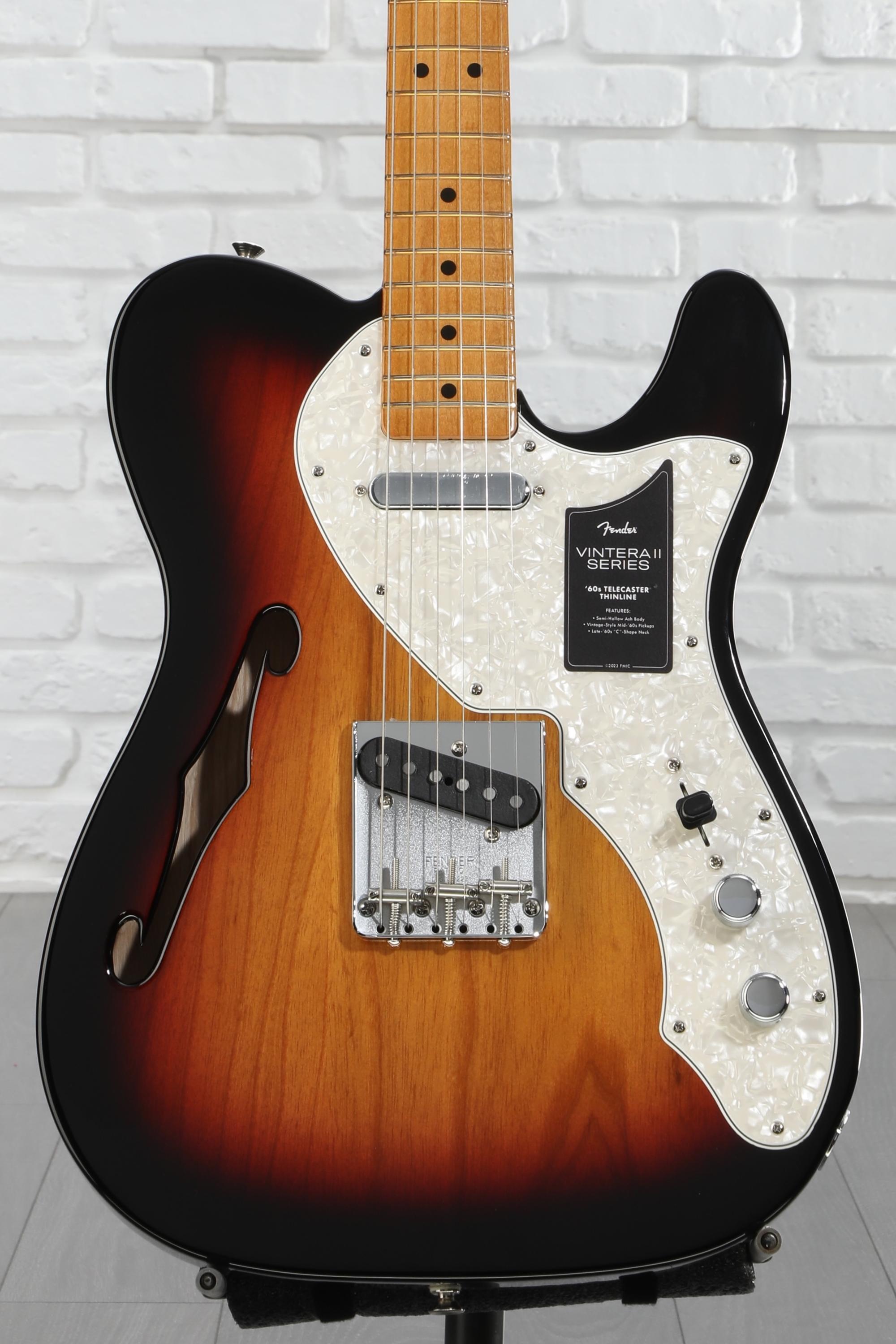 Fender Vintera II '60s Telecaster Thinline Electric Guitar - 3