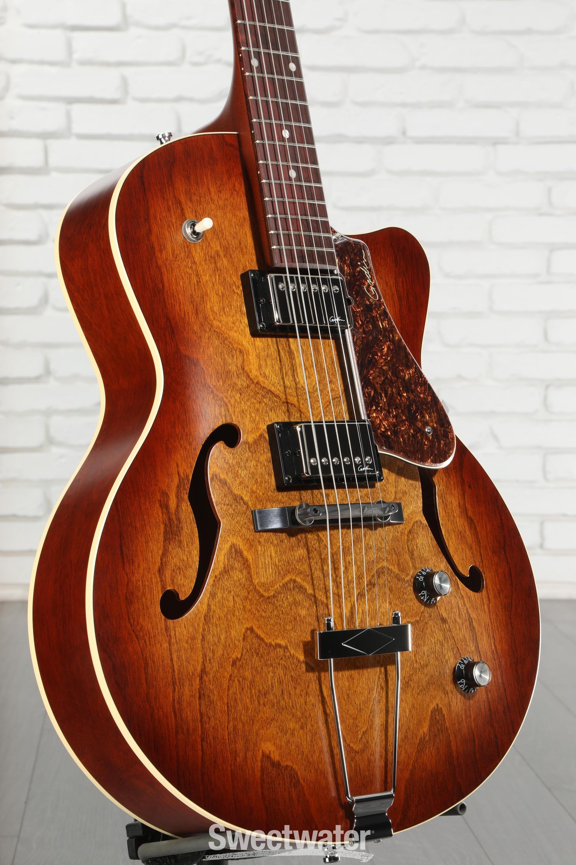 Godin 5th Avenue CW Kingpin II HB Hollowbody Electric Guitar