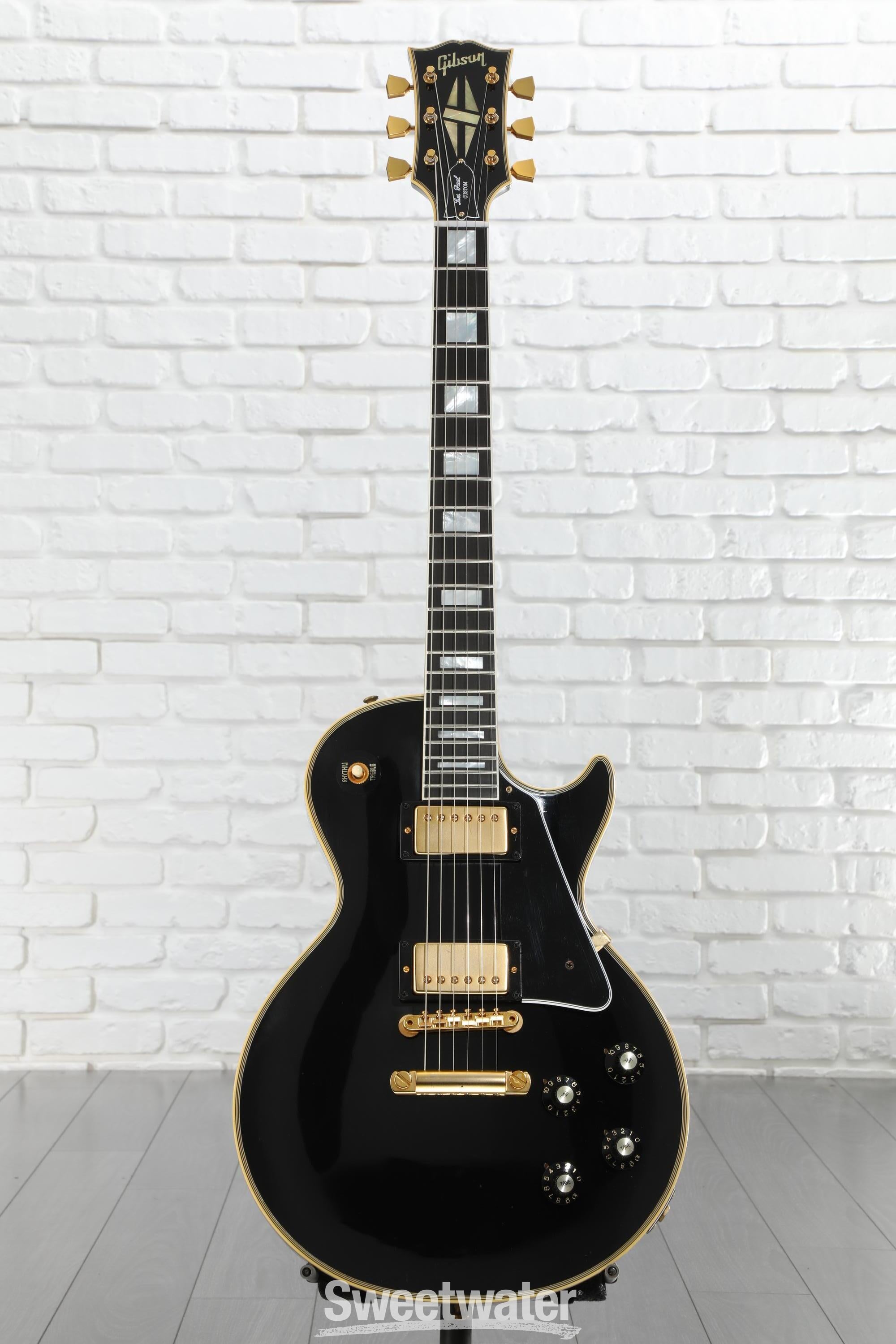 Gibson Custom 1968 Les Paul Custom Reissue Electric Guitar - Ebony