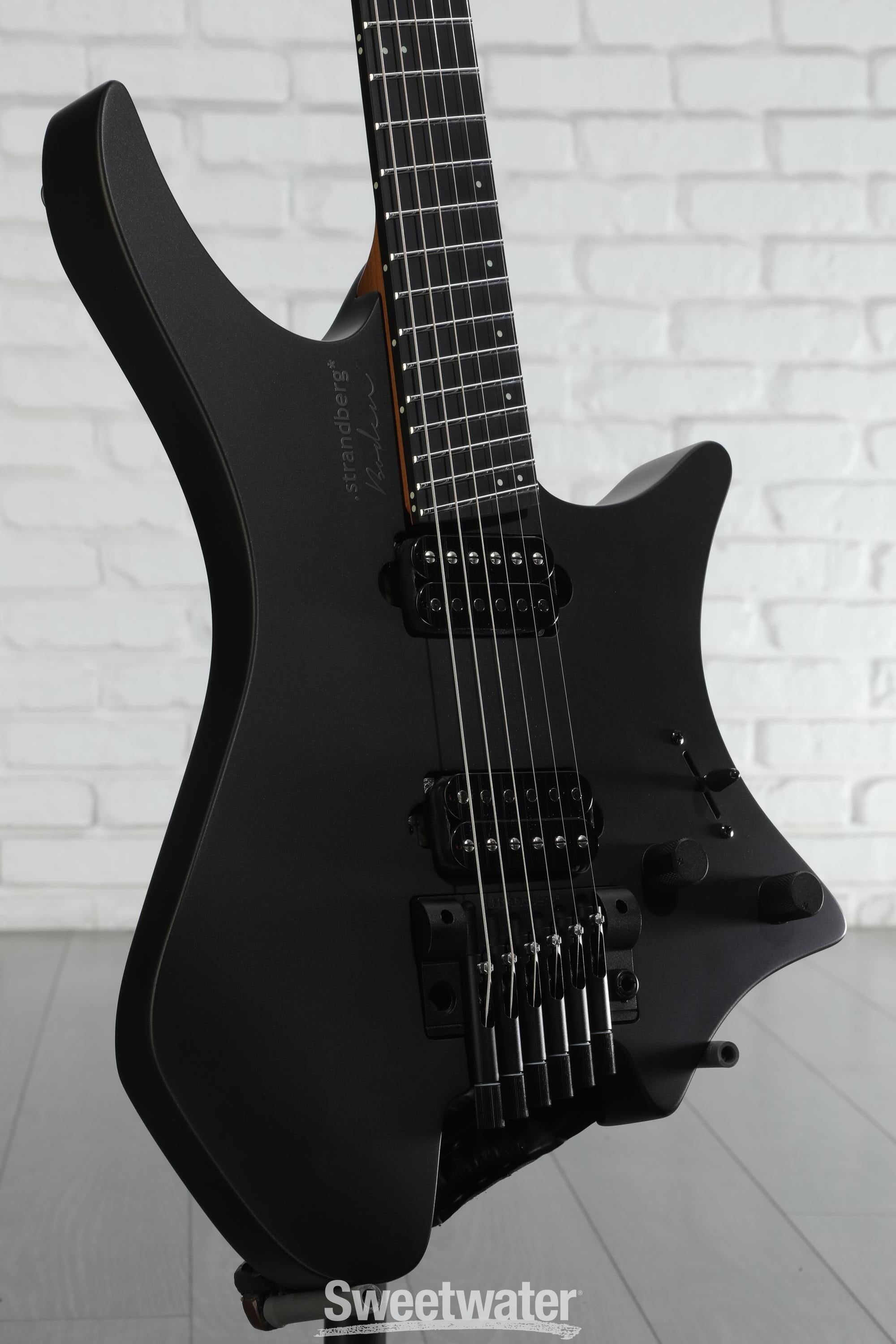 Strandberg Boden Metal NX 6 Tremolo Electric Guitar - Black