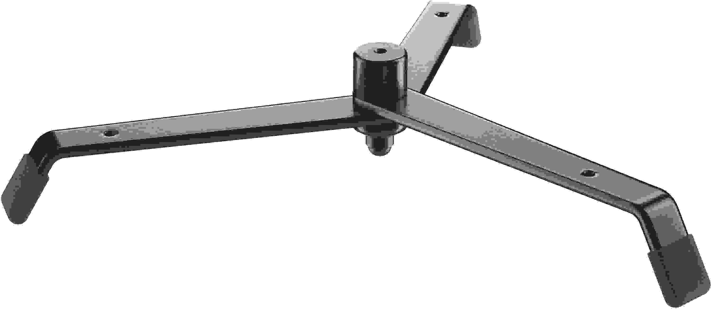 K&M 17715 Instrument Peg Base - Black | Sweetwater