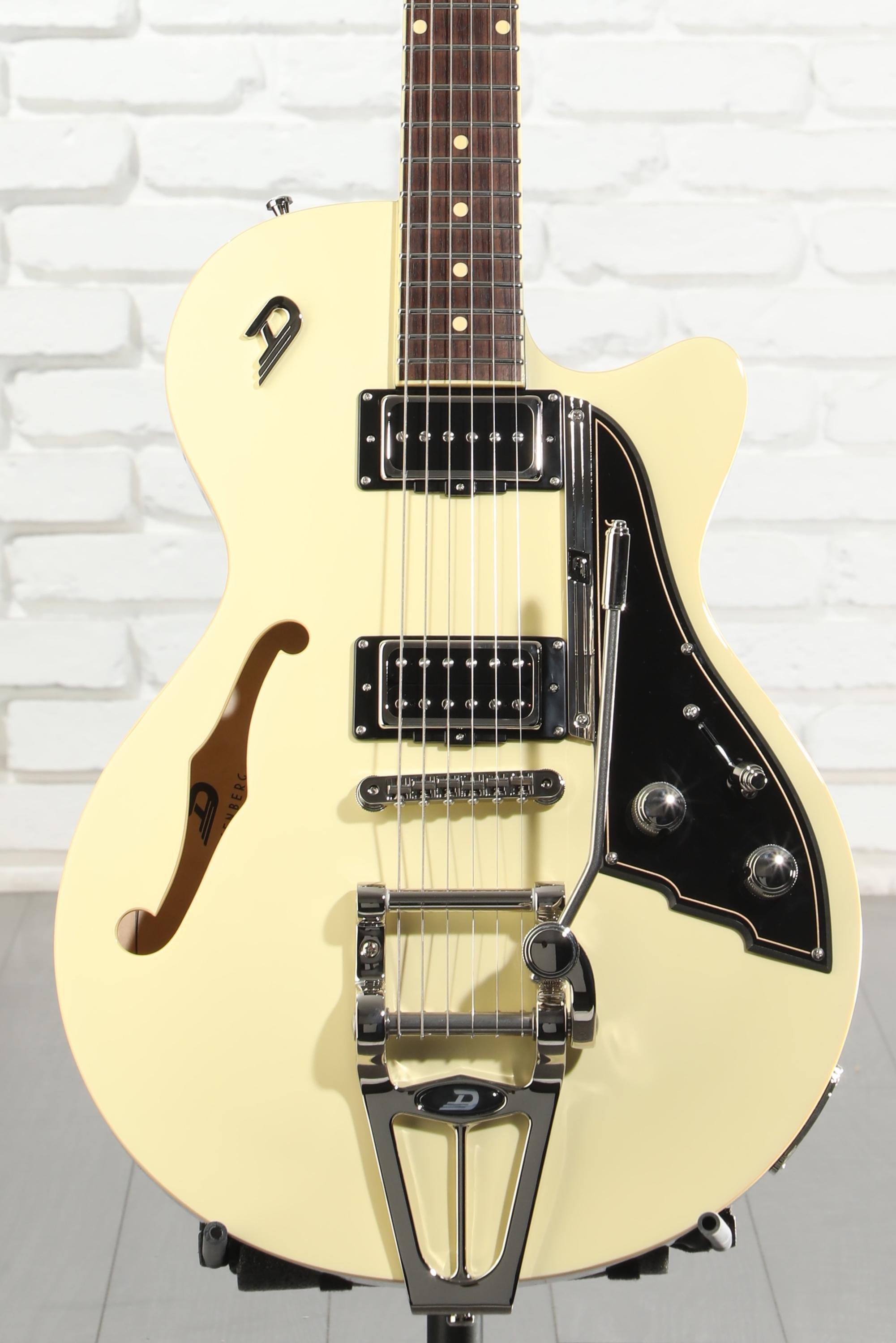 Duesenberg Starplayer コピー スタープレイヤー Platinum Duesenberg USA Starplayer TV Semi-Hollow Electric Guitar