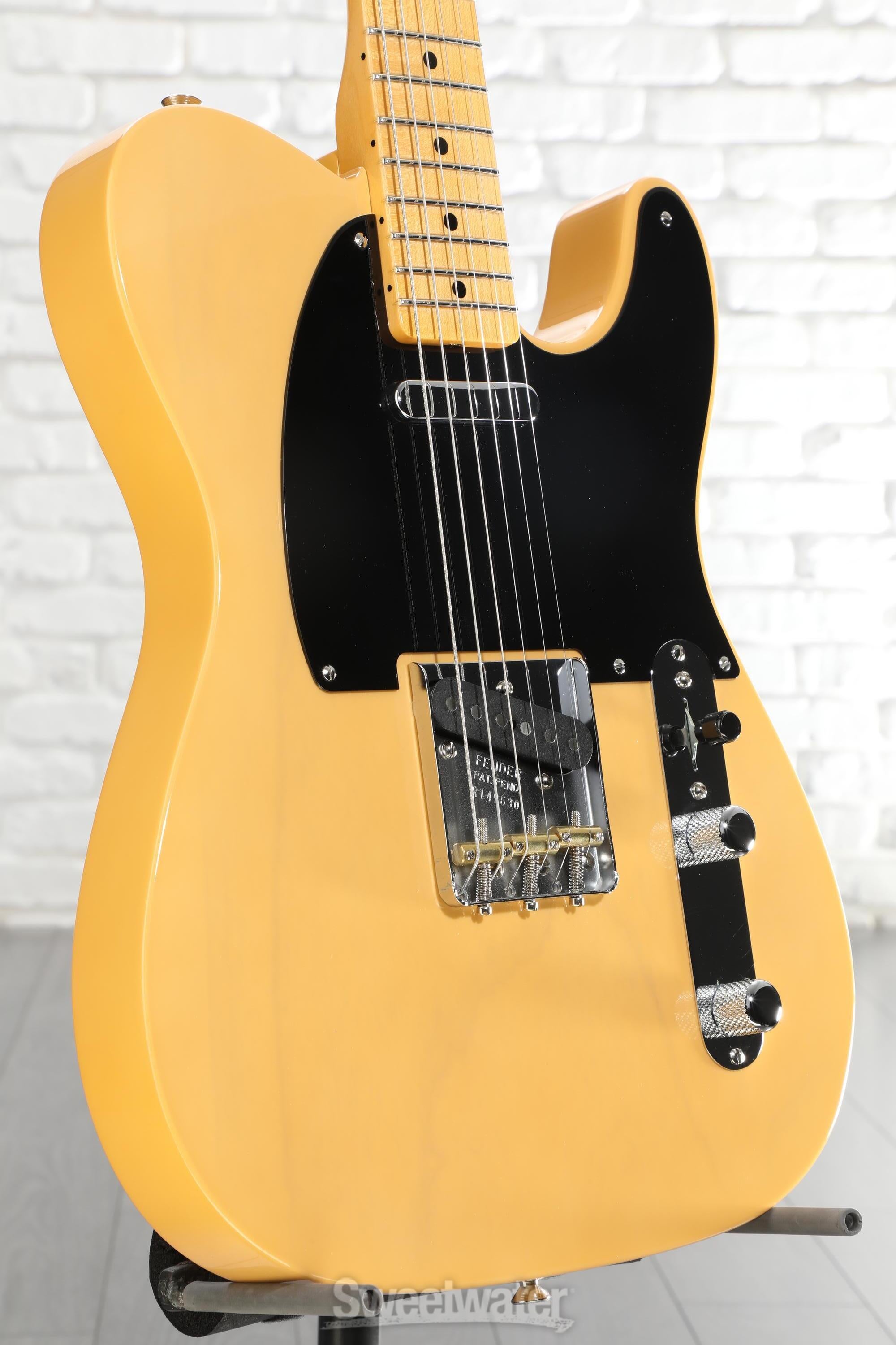 Photo of Fender Custom Shop 1951 Telecaster Electric Guitar - Nocaster Blonde, NOS