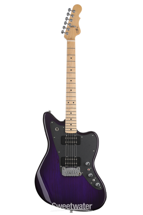 G&L CLF Research Doheny V12 Electric Guitar - Purpleburst, Maple
