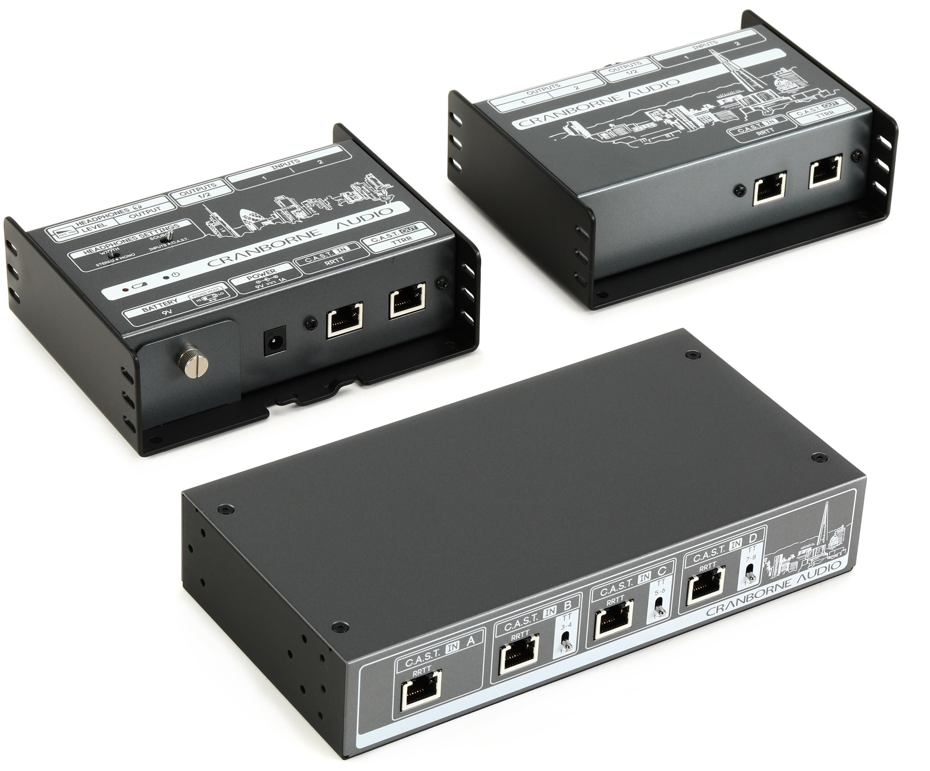 Photo of Cranborne Audio C.A.S.T. Intro Bundle Cat 5 Cable System