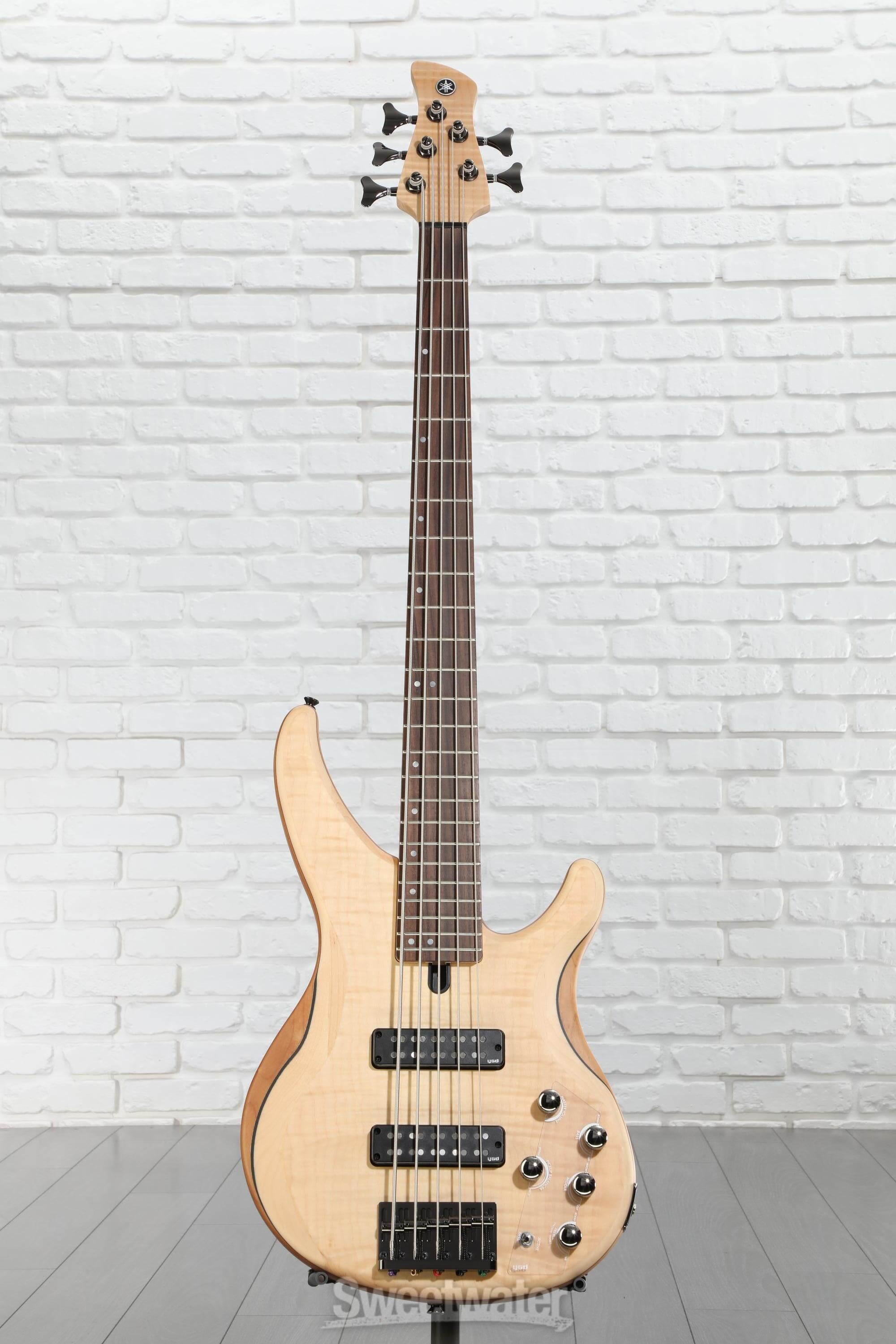 Yamaha TRBX605FM 5-string Bass Guitar - Natural Satin Reviews