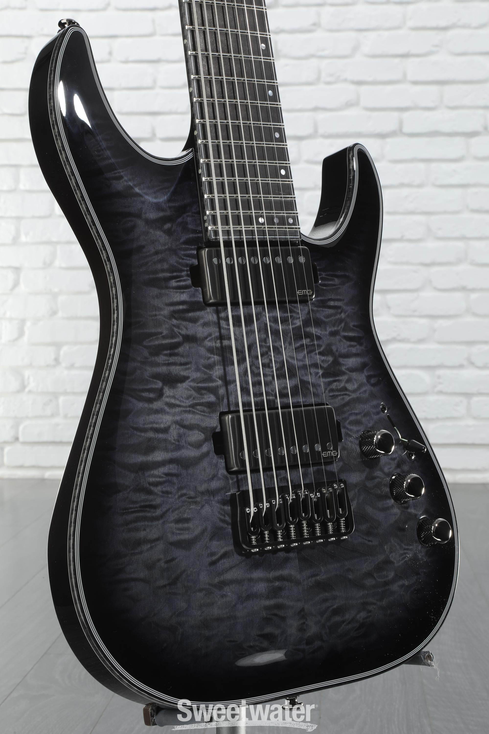 Amazon.com: Schecter Hellraiser C-1 - Black Cherry : Musical