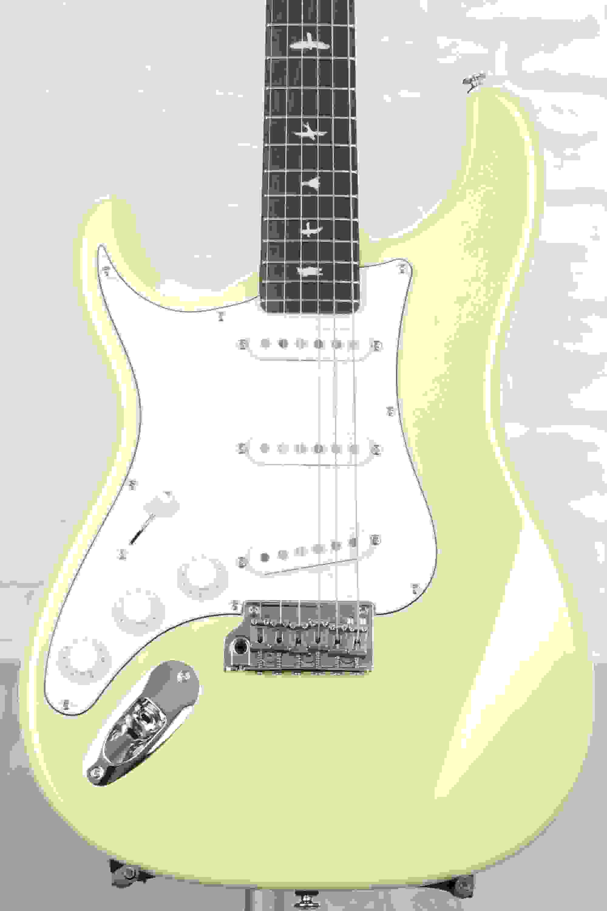 PRS SE Silver Sky Lefthanded Electric Guitar Moon White Sweetwater