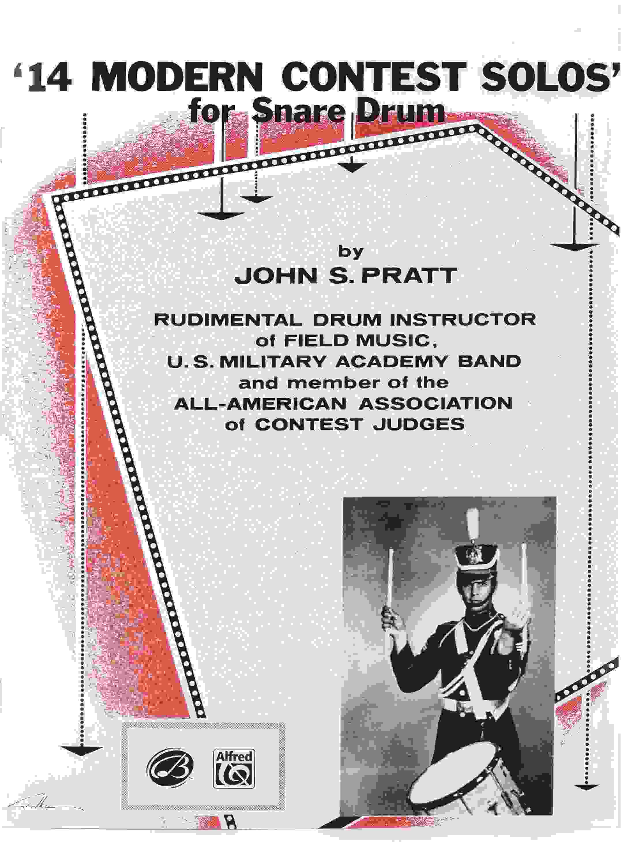 Alfred Pratt 14 Modern Contest Solos - For Snare Drum