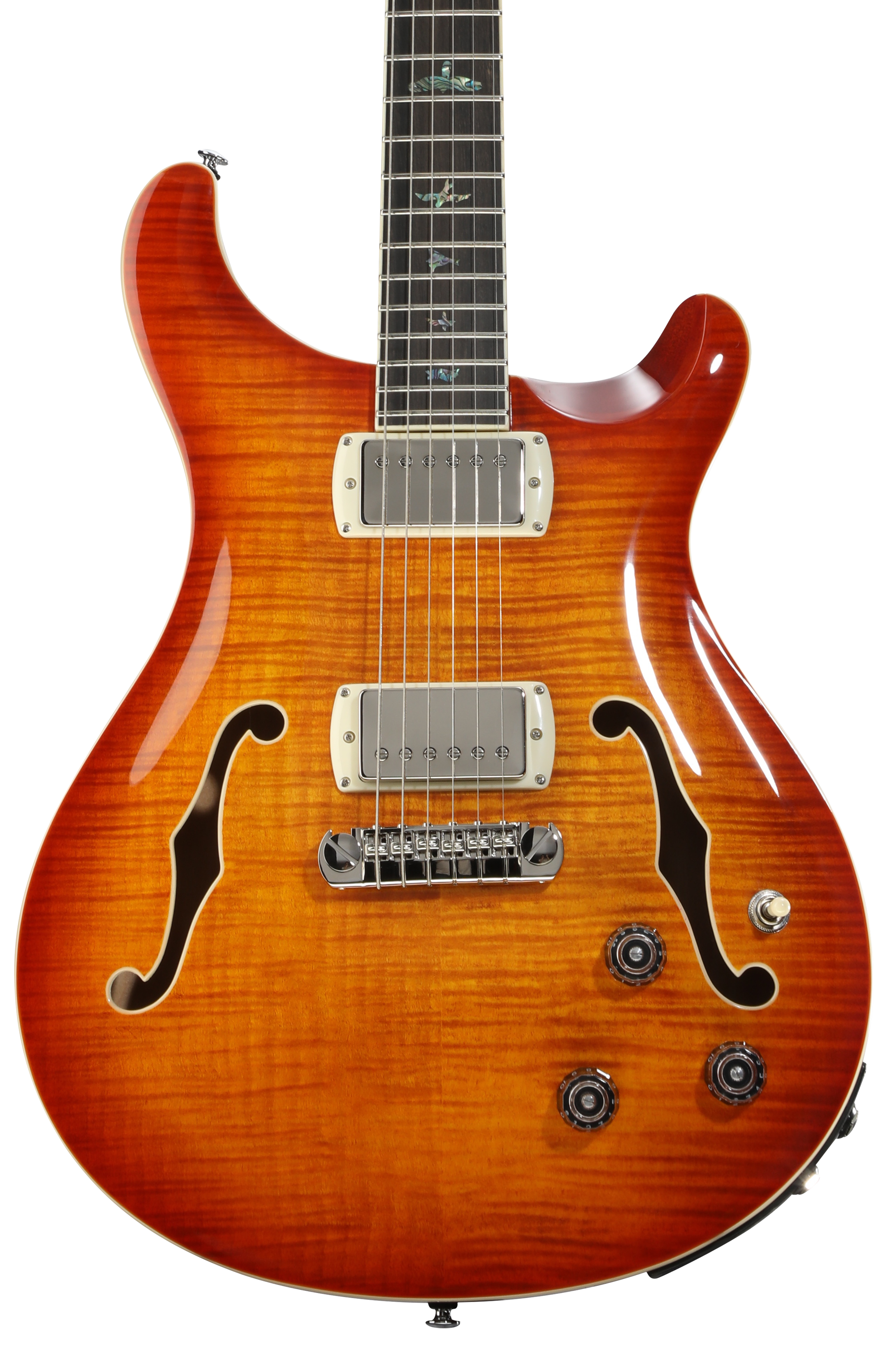 PRS SE Hollowbody II Piezo Electric Guitar - Vintage Sunburst