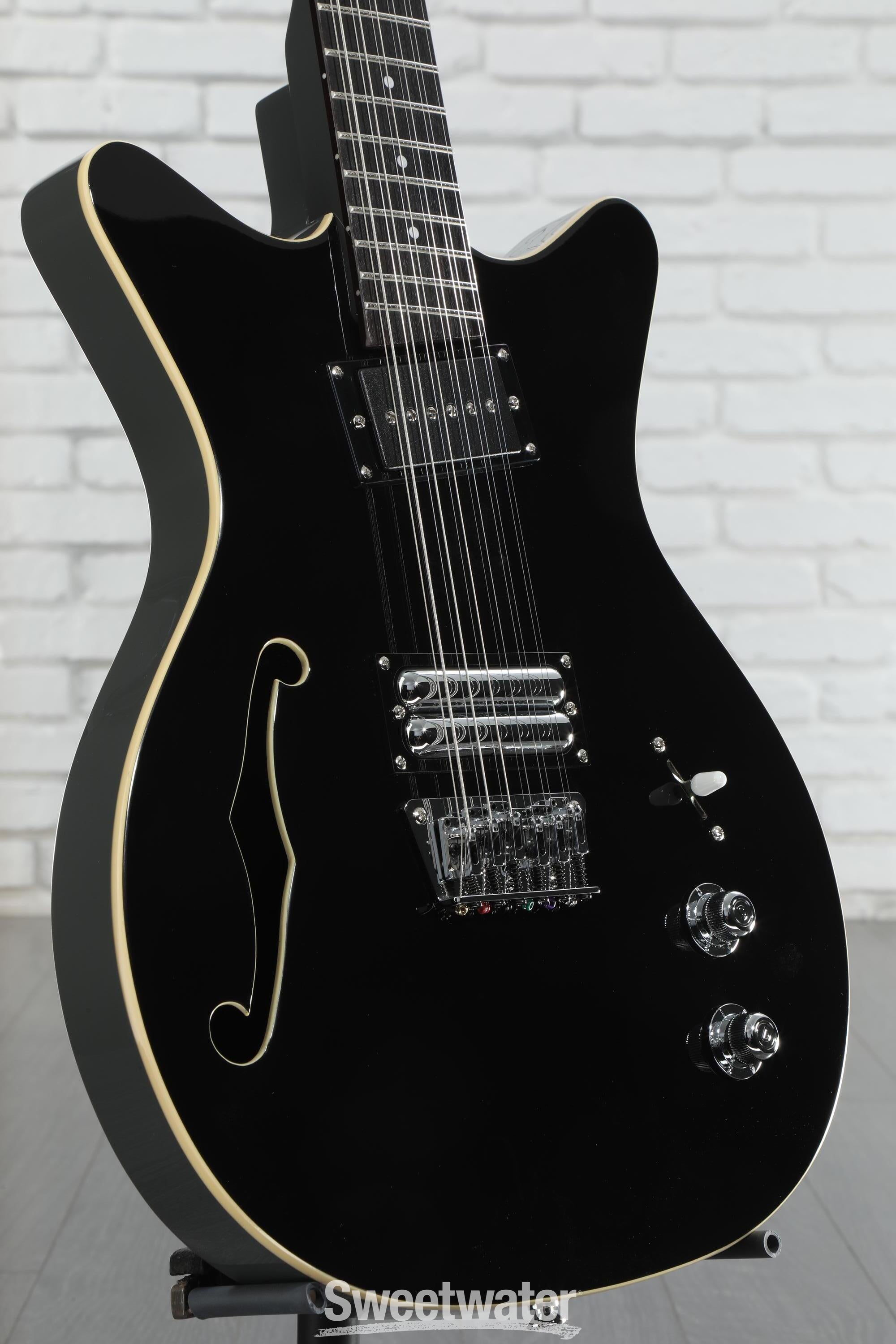 Dan Electro 12弦guitar　Black 12 String & Baritone | Danelectro Guitars