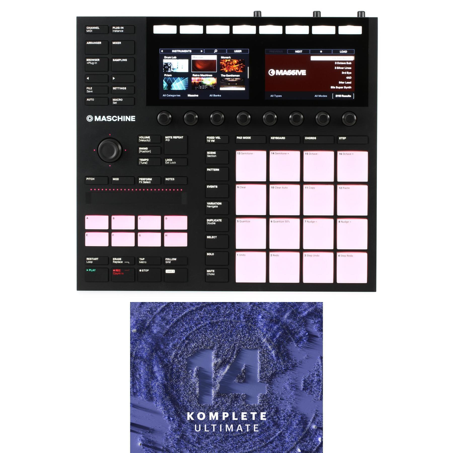 Native Instruments Maschine MK3 Production and Performance System with  Komplete Ultimate