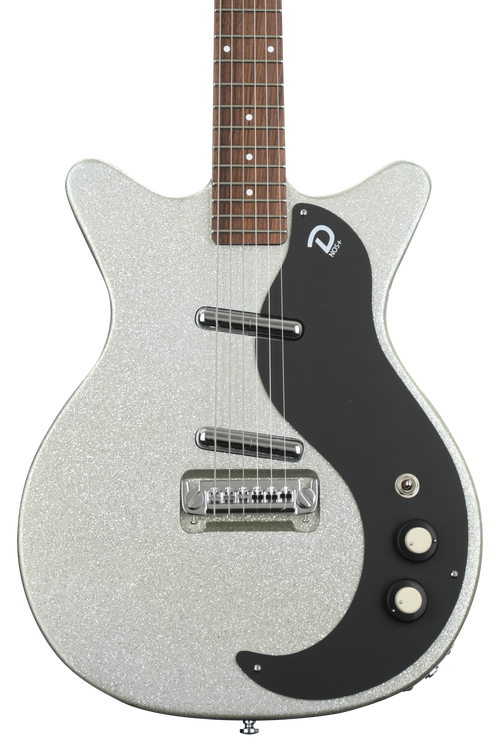 Danelectro 60th Anniversary DC '59 NOS+ Electric Guitar - Silver