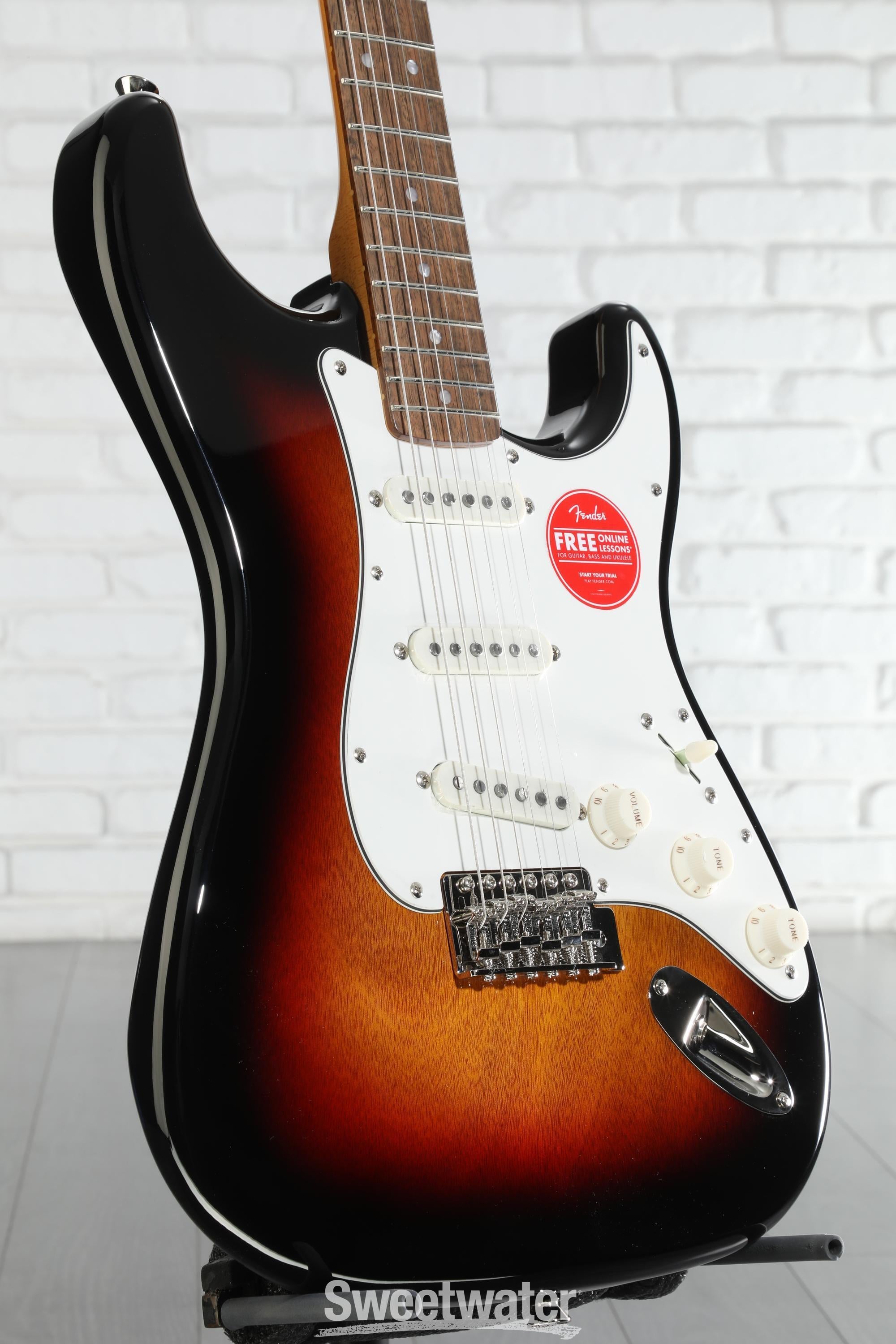 【11093】Squier Classic Vibe '60s Squier Classic Vibe '60s Stratocaster - 3-Color Sunburst | Sweetwater