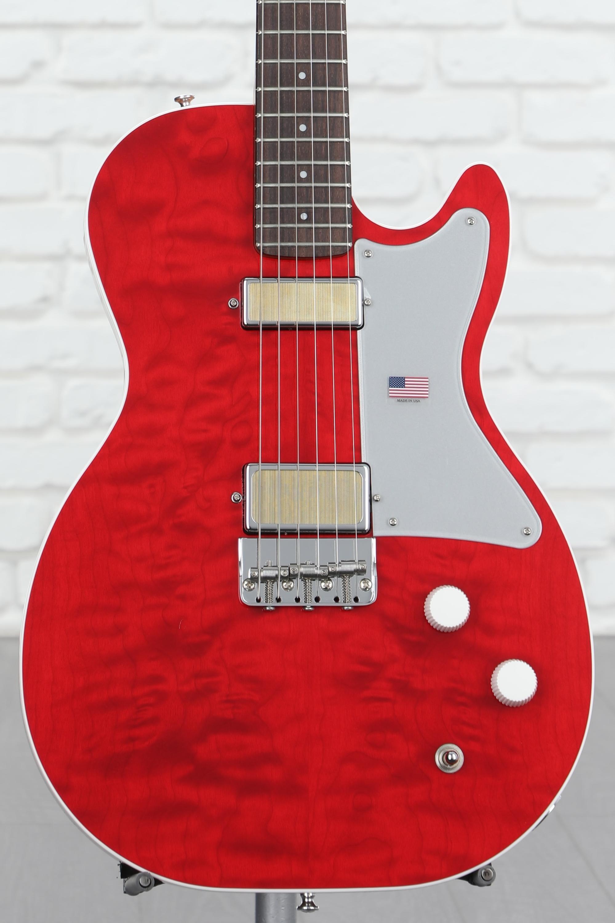 Harmony Factory Special Jupiter Thinline Quilted Semi-hollowbody