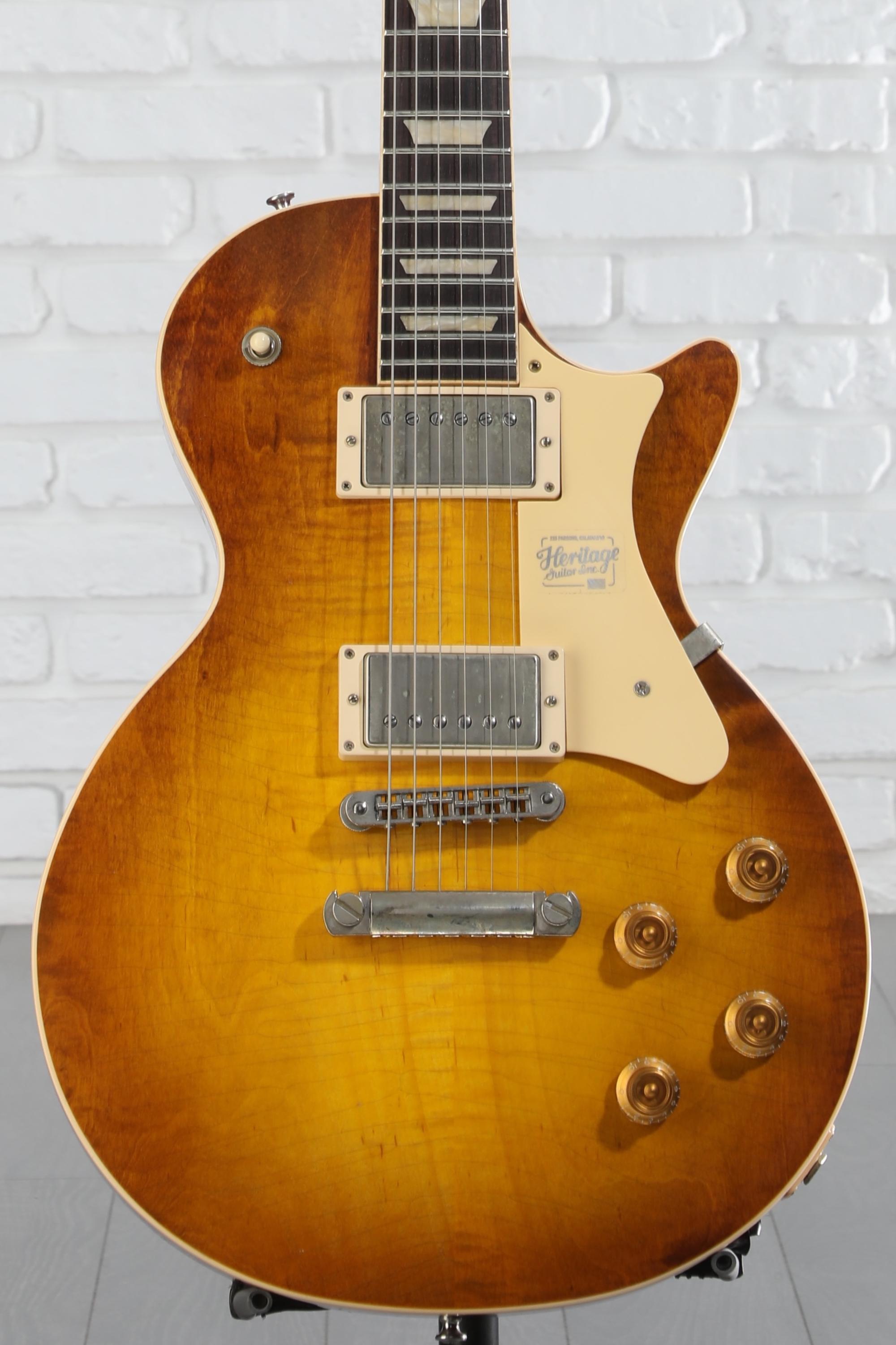 Heritage Artisan Aged H-150 Electric Guitar - Dirty Lemon