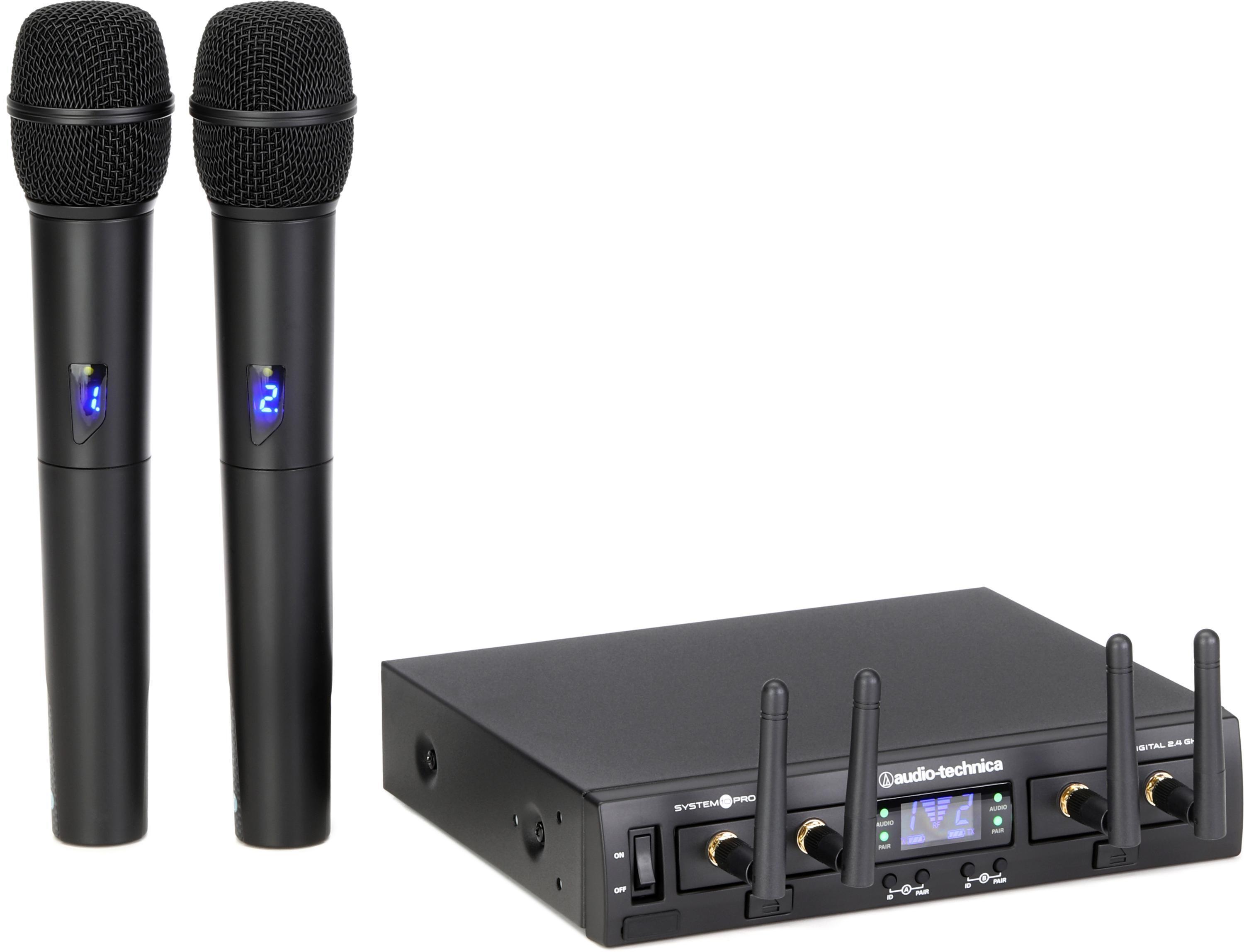 Audio Technica ATW 1322 Wireless Dual Handheld Microphone System