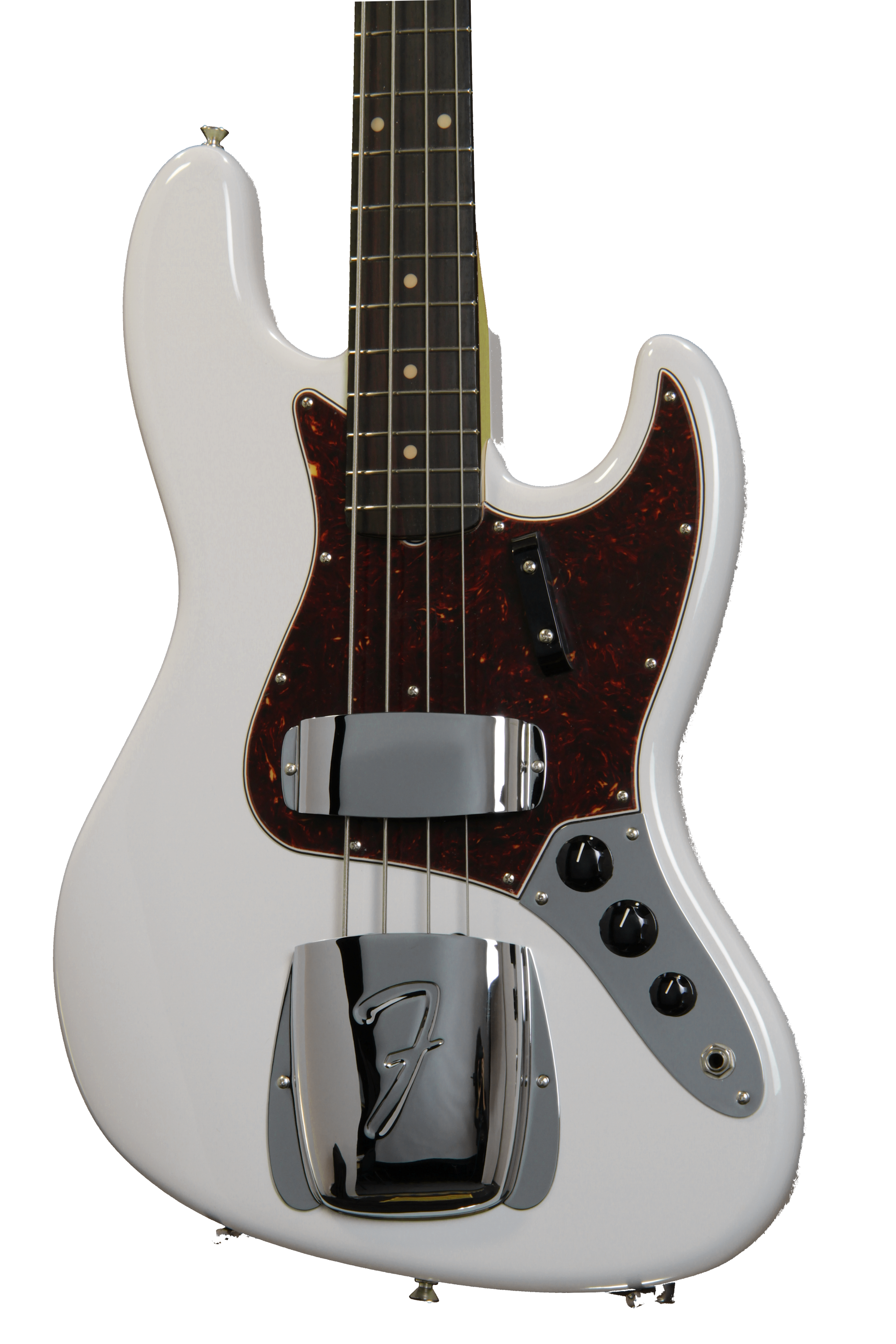 Fender American Vintage '64 Jazz Bass - Olympic White | Sweetwater