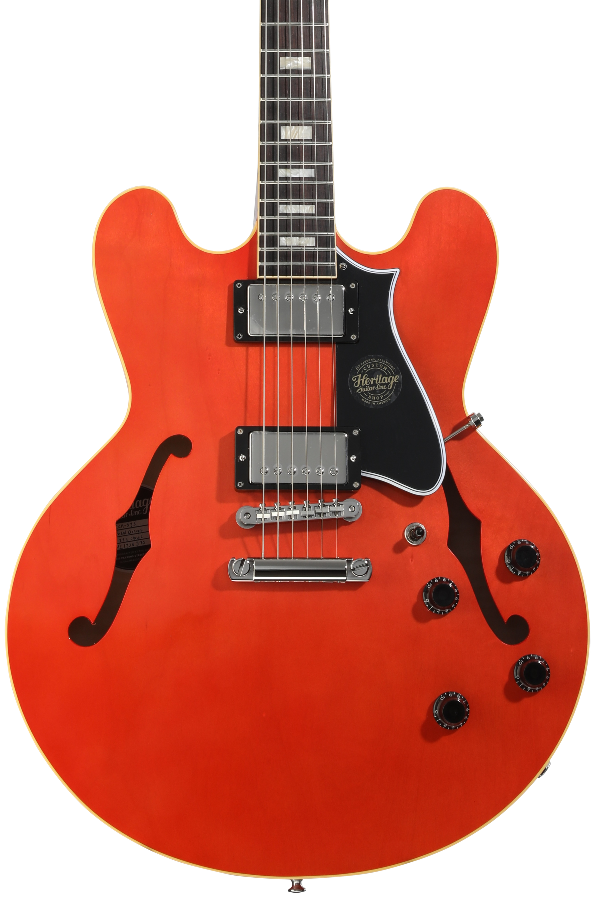 Heritage H-535 Custom Factory Special Electric Guitar - Faded