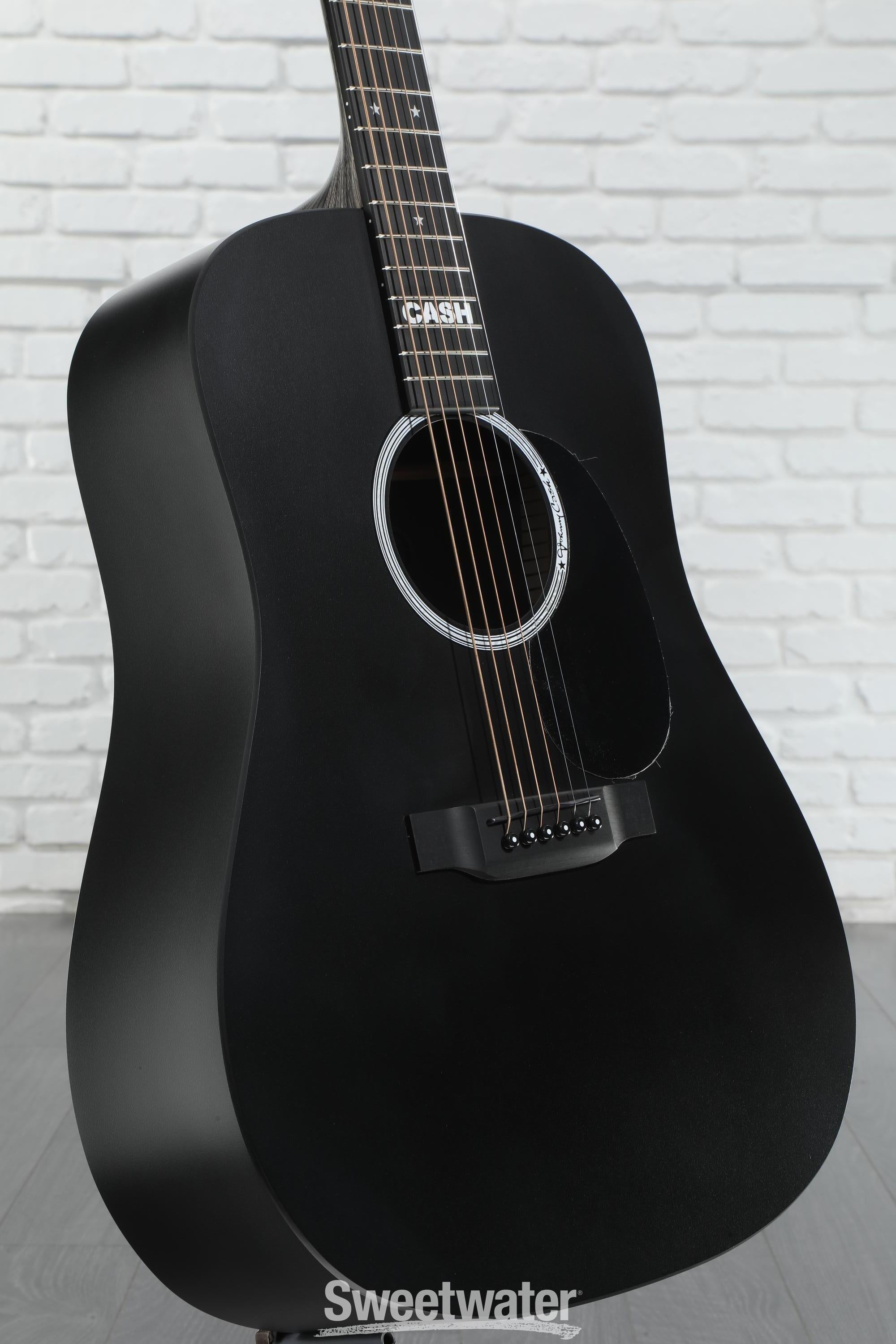 Martin DX Johnny Cash - Jet Black | Sweetwater