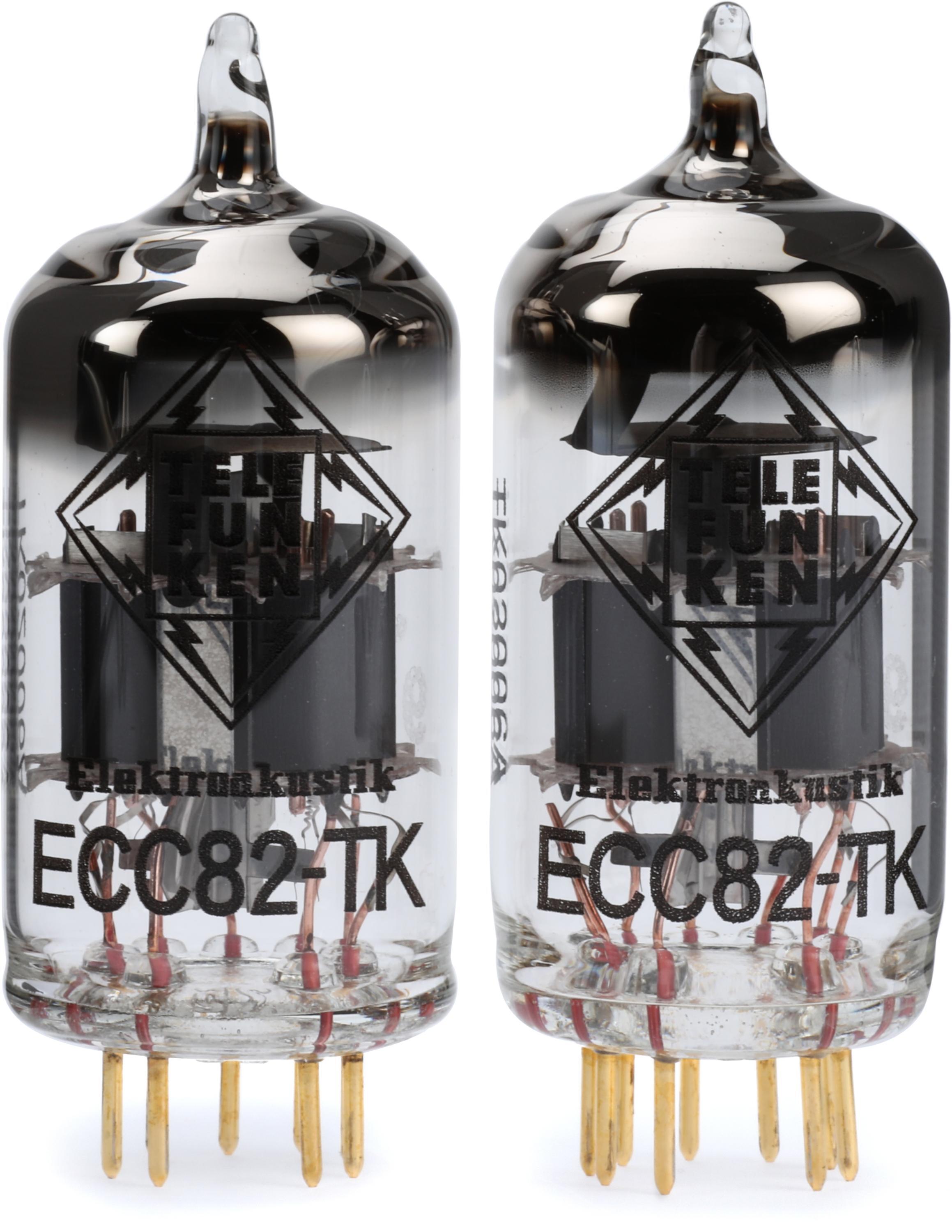 Telefunken ECC82-TK Black Diamond Series Preamp Tubes - Matched