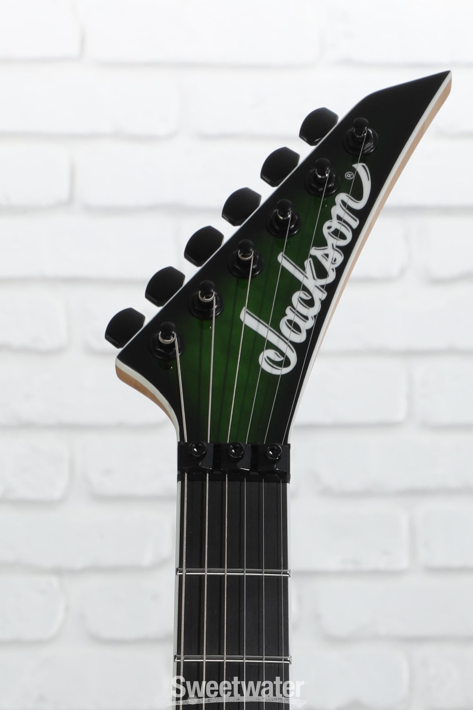 Jackson Pro Plus Series Dinky DKAQ Electric Guitar - Emerald Green