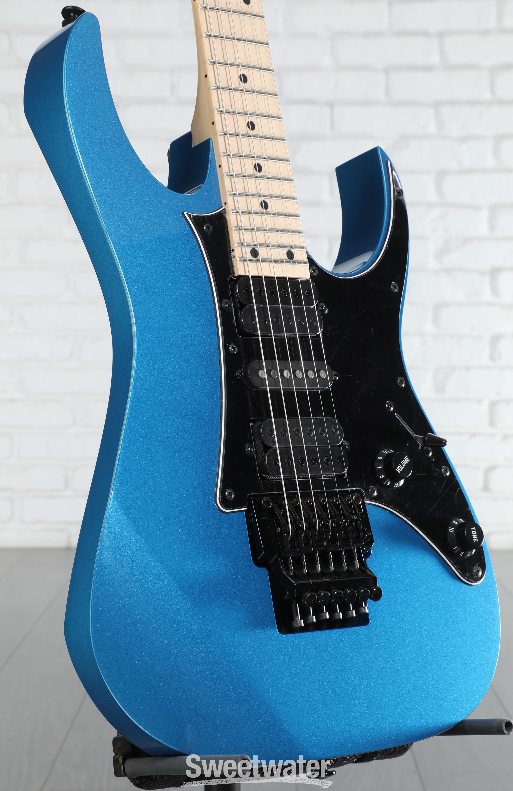 Ibanez RG550 ブルー　改造済み Ibanez Genesis Collection RG550 Electric Guitar - Electric Blue