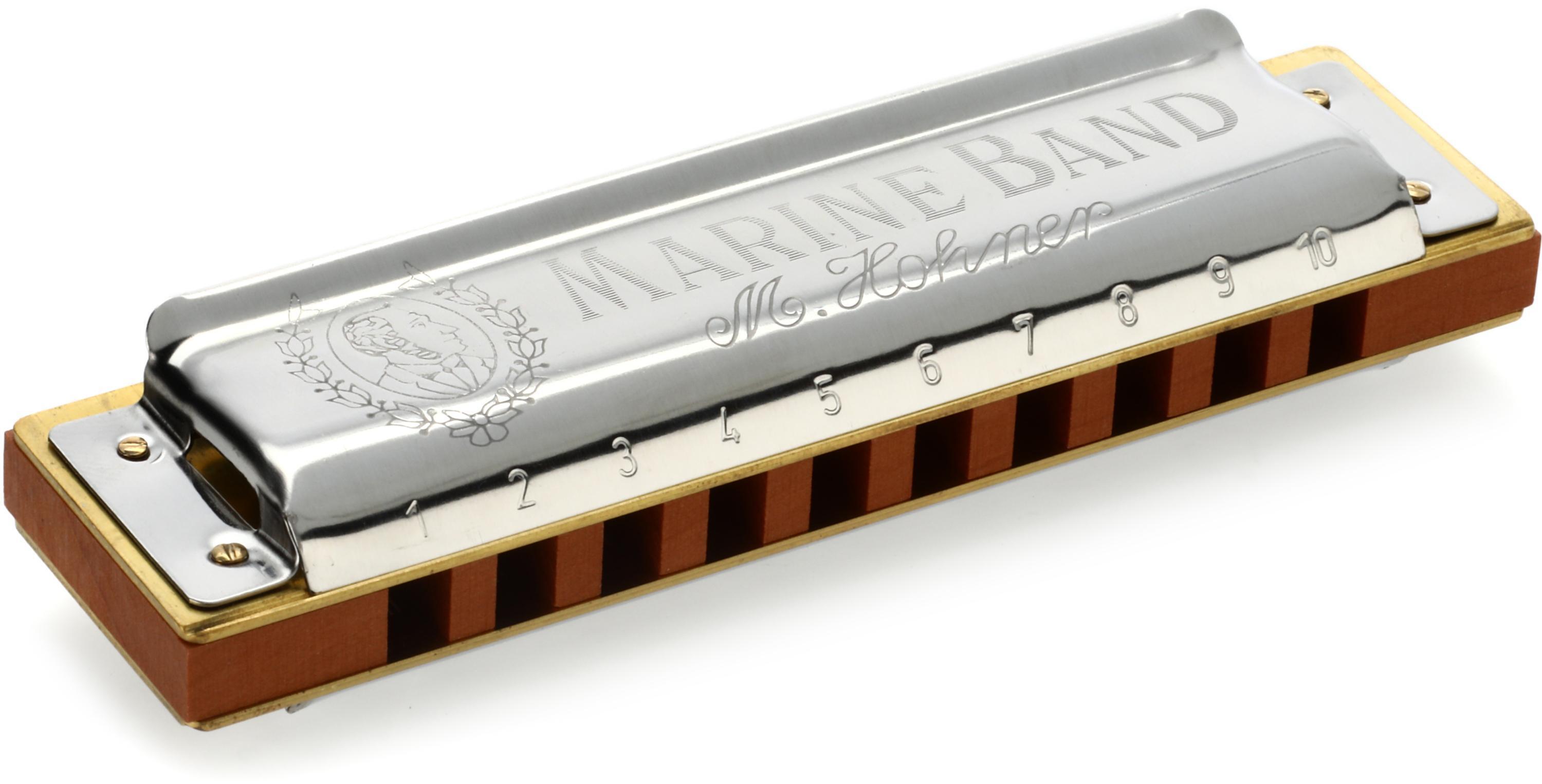 Hohner 1896/20 F Marine Band Harmonica Diatonique