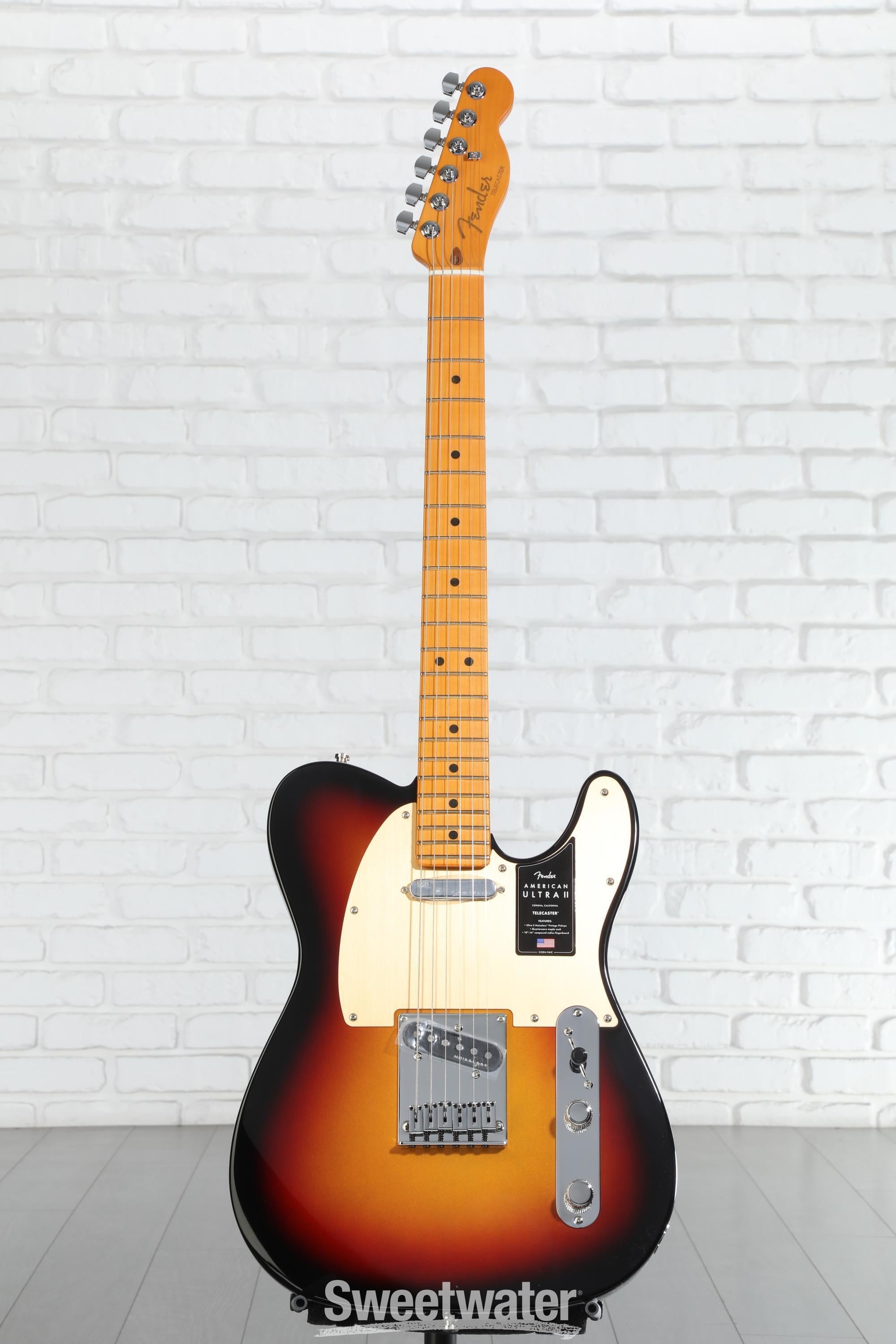 Fender American Ultra II Telecaster Electric Guitar - Ultraburst
