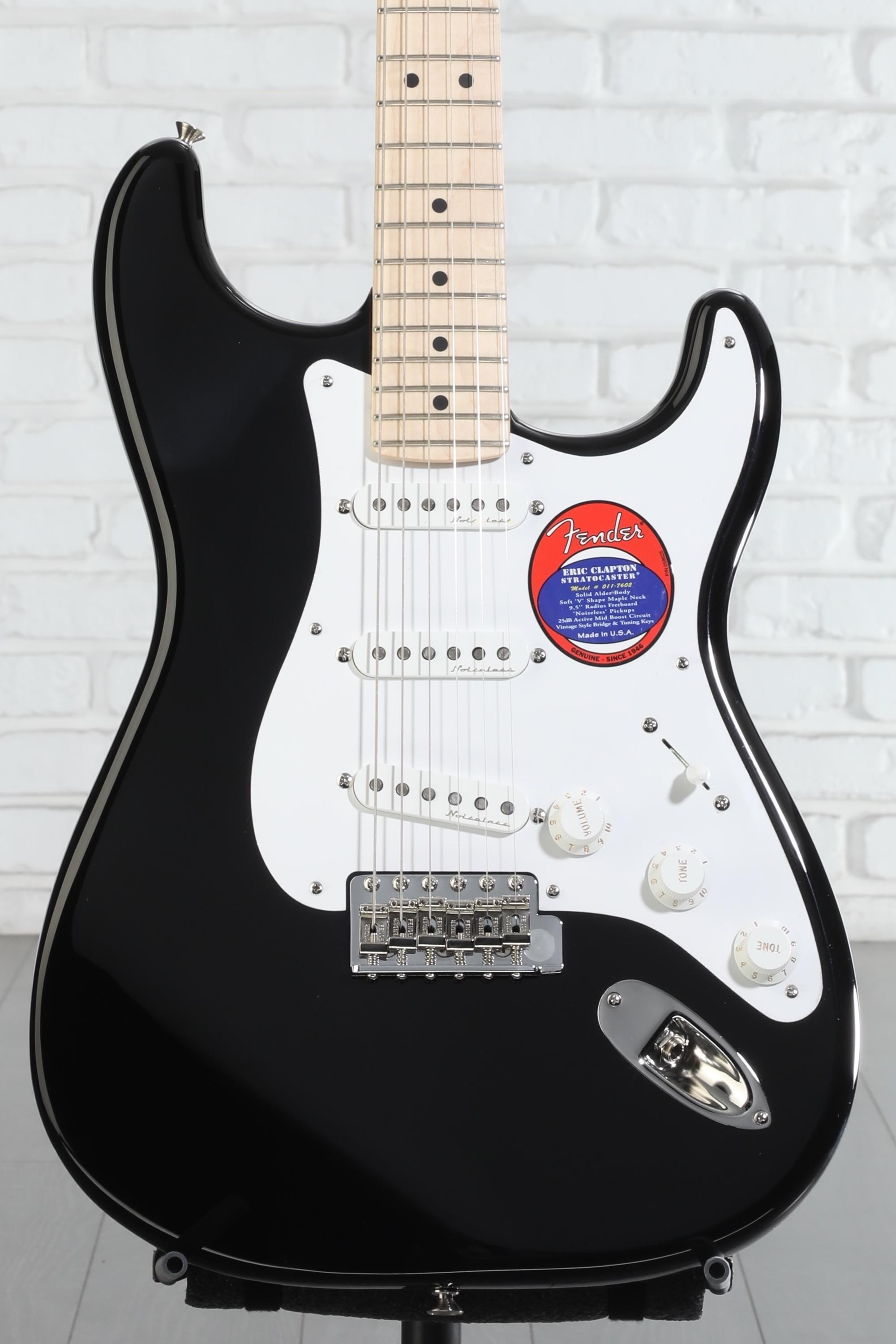 Fender Eric Clapton Stratocaster - Black with Maple Fingerboard