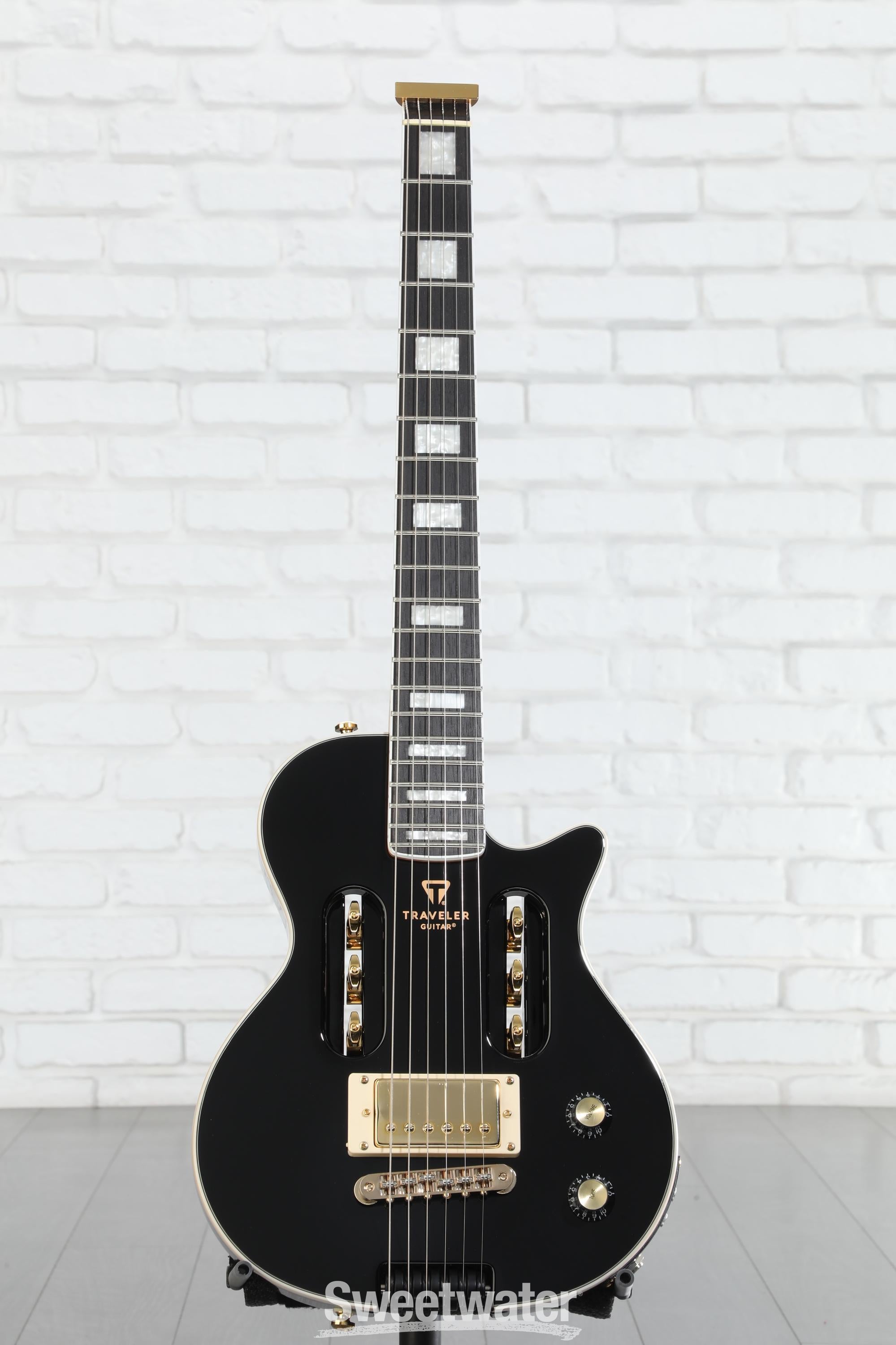 Traveler Guitar EG-1 Custom Electric Guitar - Gloss Black
