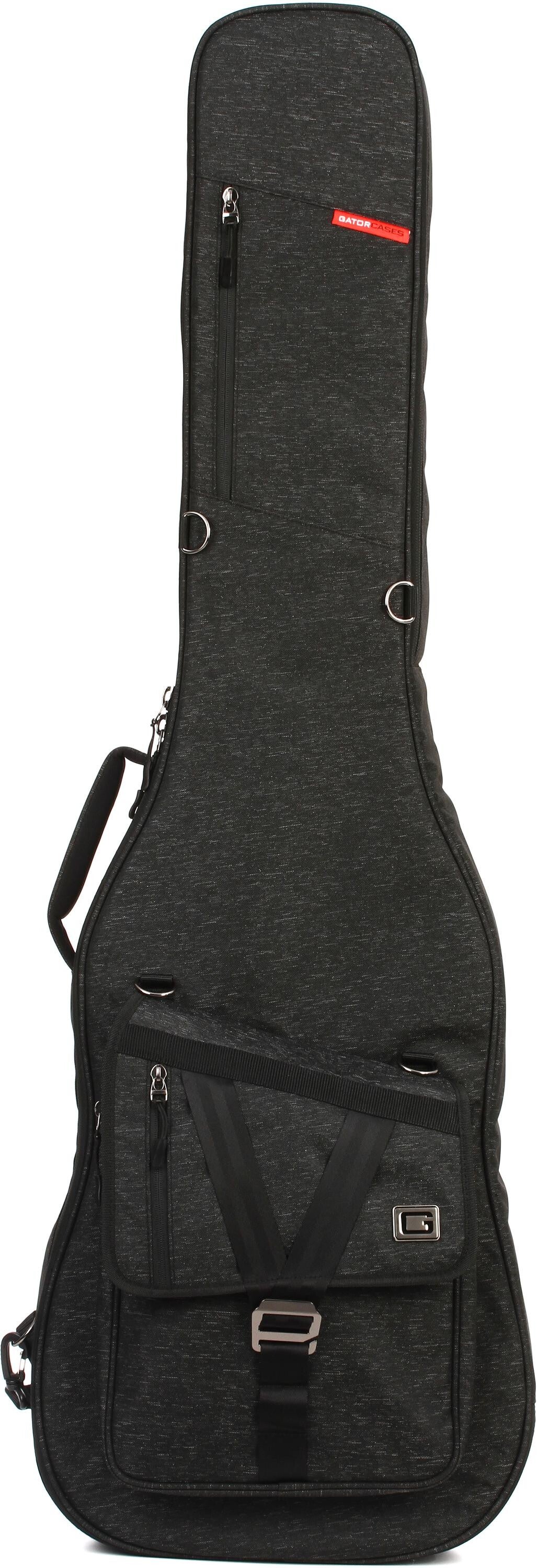 Gator Transit Bass Guitar Bag - Charcoal Black | Sweetwater