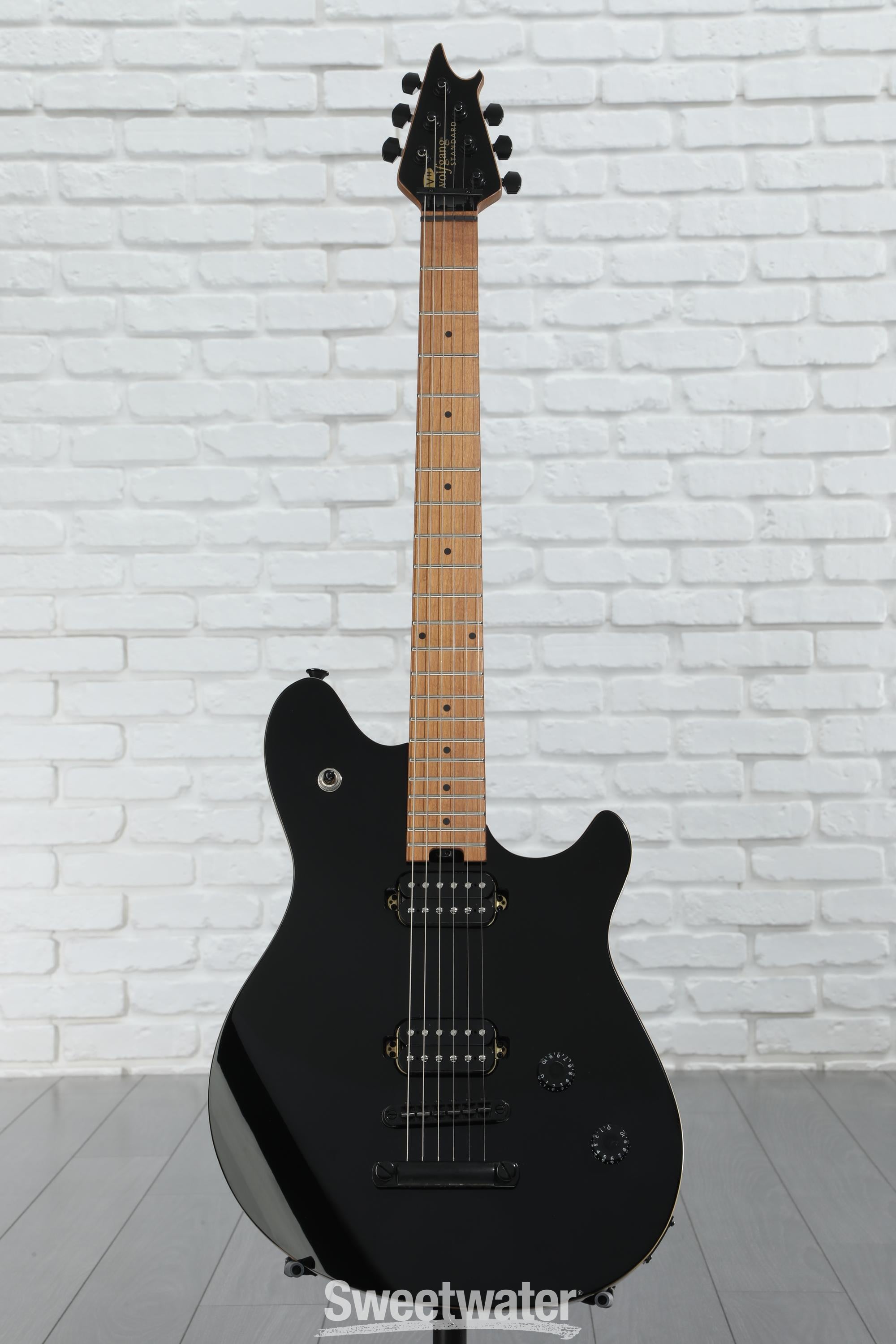 EVH Wolfgang Standard ブラックエレキギター Wolfgang® :: Wolfgang® WG Standard, Baked Maple Fingerboard