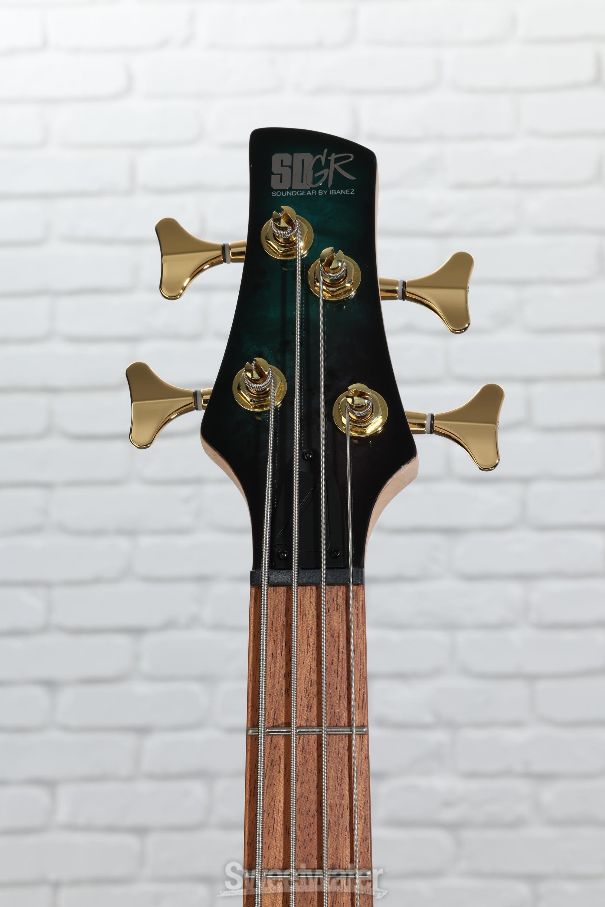 plage 
Healthy denim/ヘルシーデニムBLUE BIG シャツ Ibanez SR400EPBDX 4-string Electric Bass - Tropical Seafloor