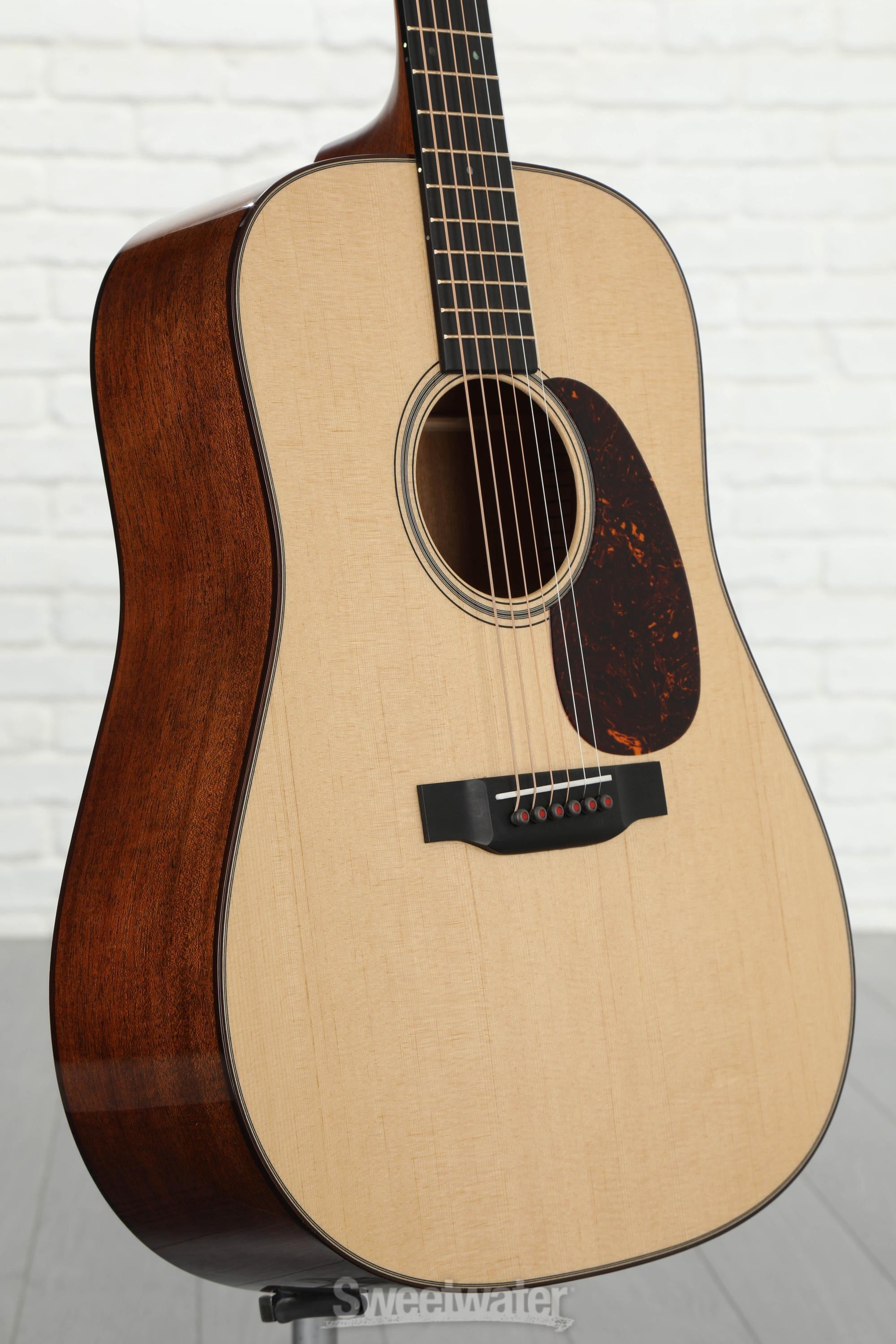 Martin D-18 Modern Deluxe Acoustic Guitar - Natural | Sweetwater