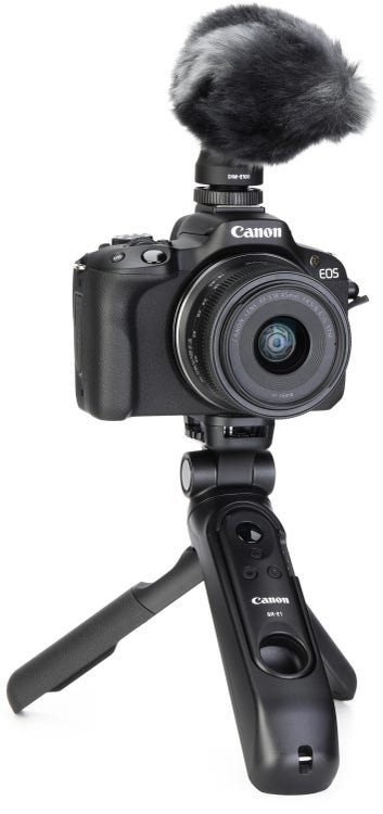 Canon EOS R50 Content Creator Kit with Camera Backpack and