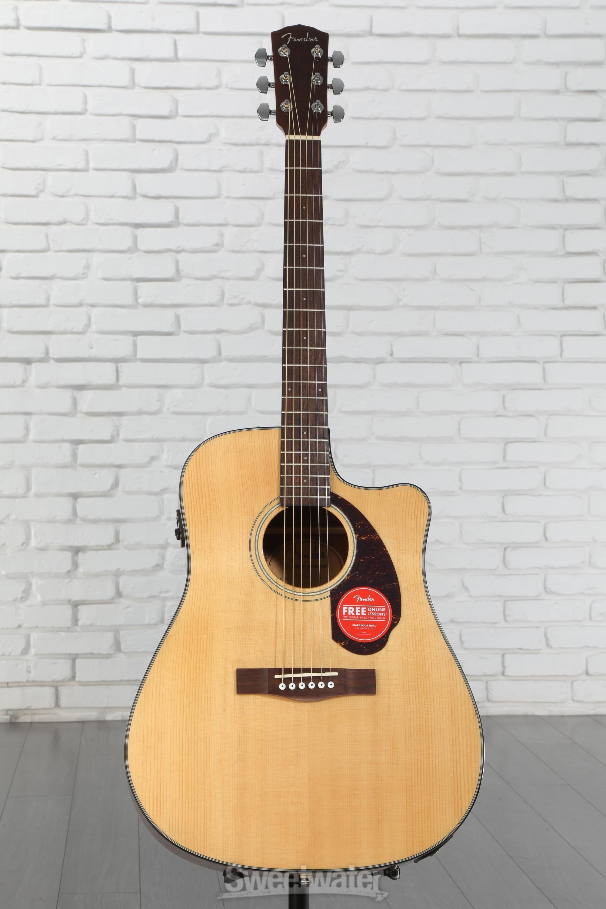 Fender CD-140SCE Dreadnought Acoustic-Electric Guitar