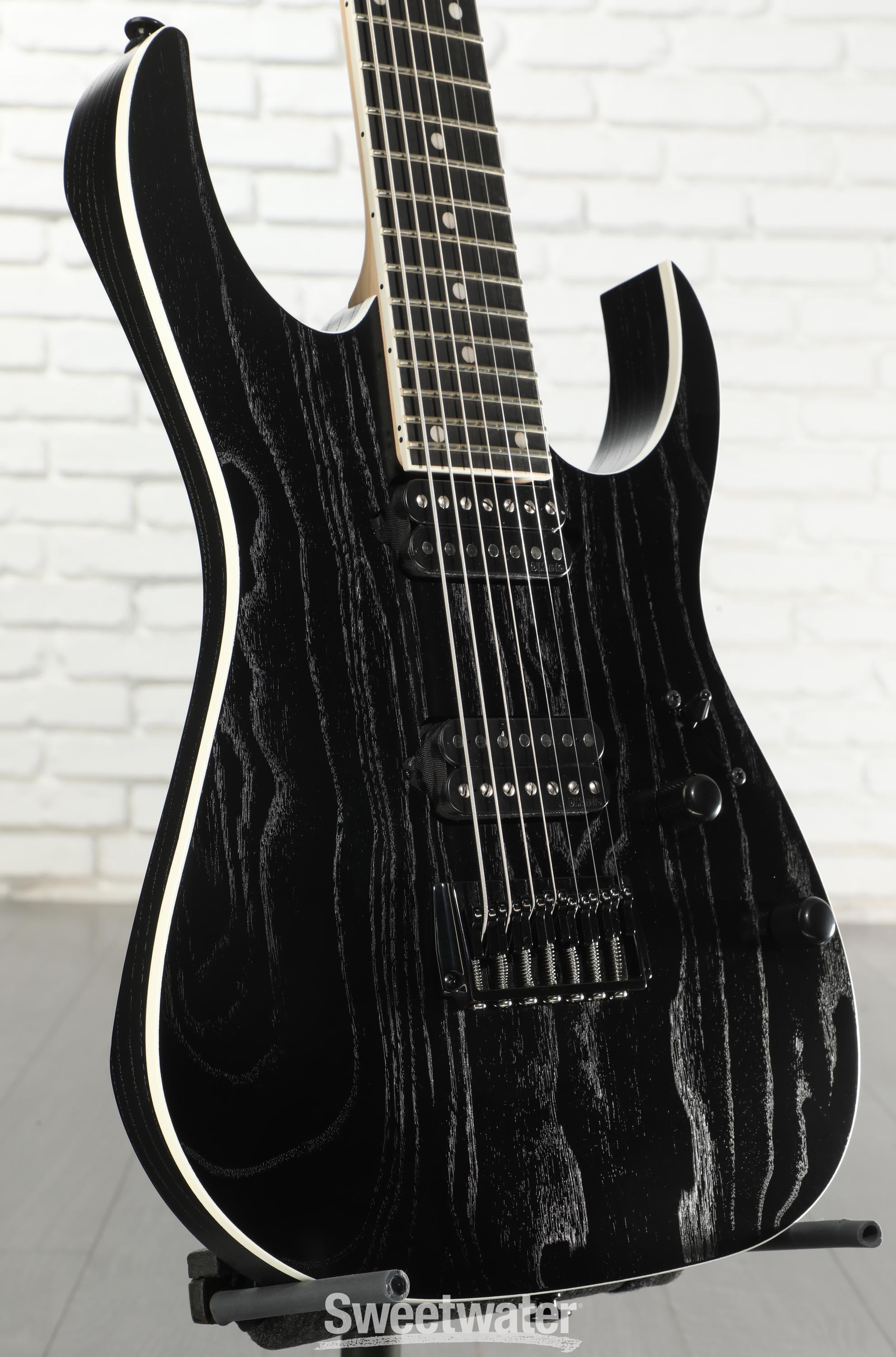 Photo of Ibanez Prestige RGR762AH 7-string Electric Guitar - Weathered Black