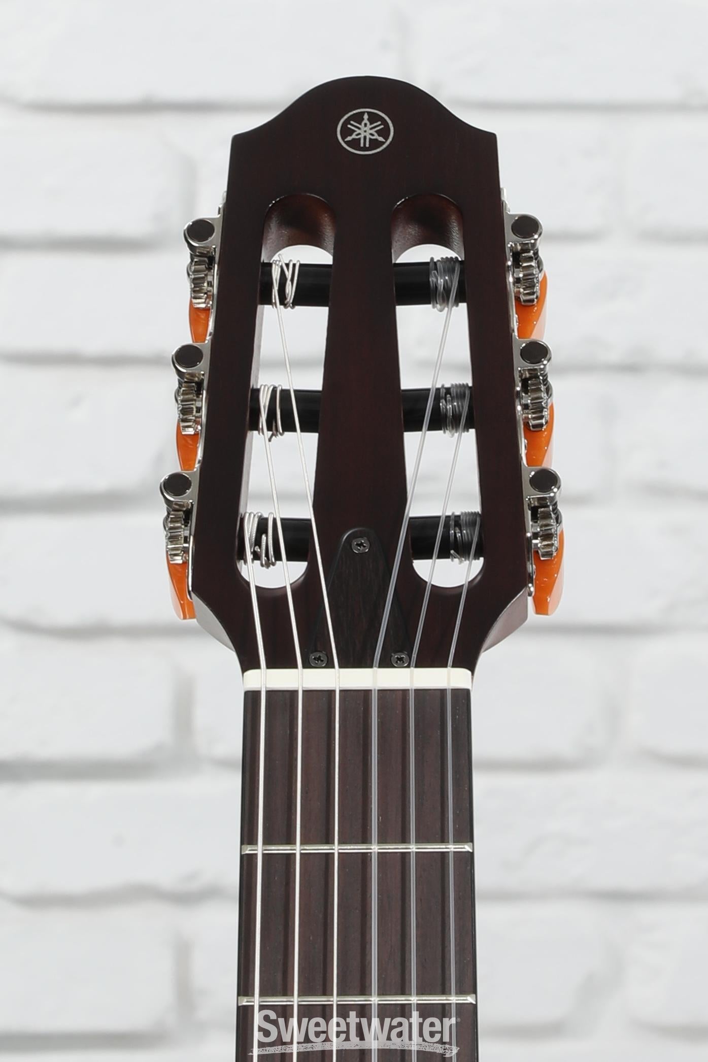Yamaha SLG200N Silent Nylon-String Guitar - Crimson Red