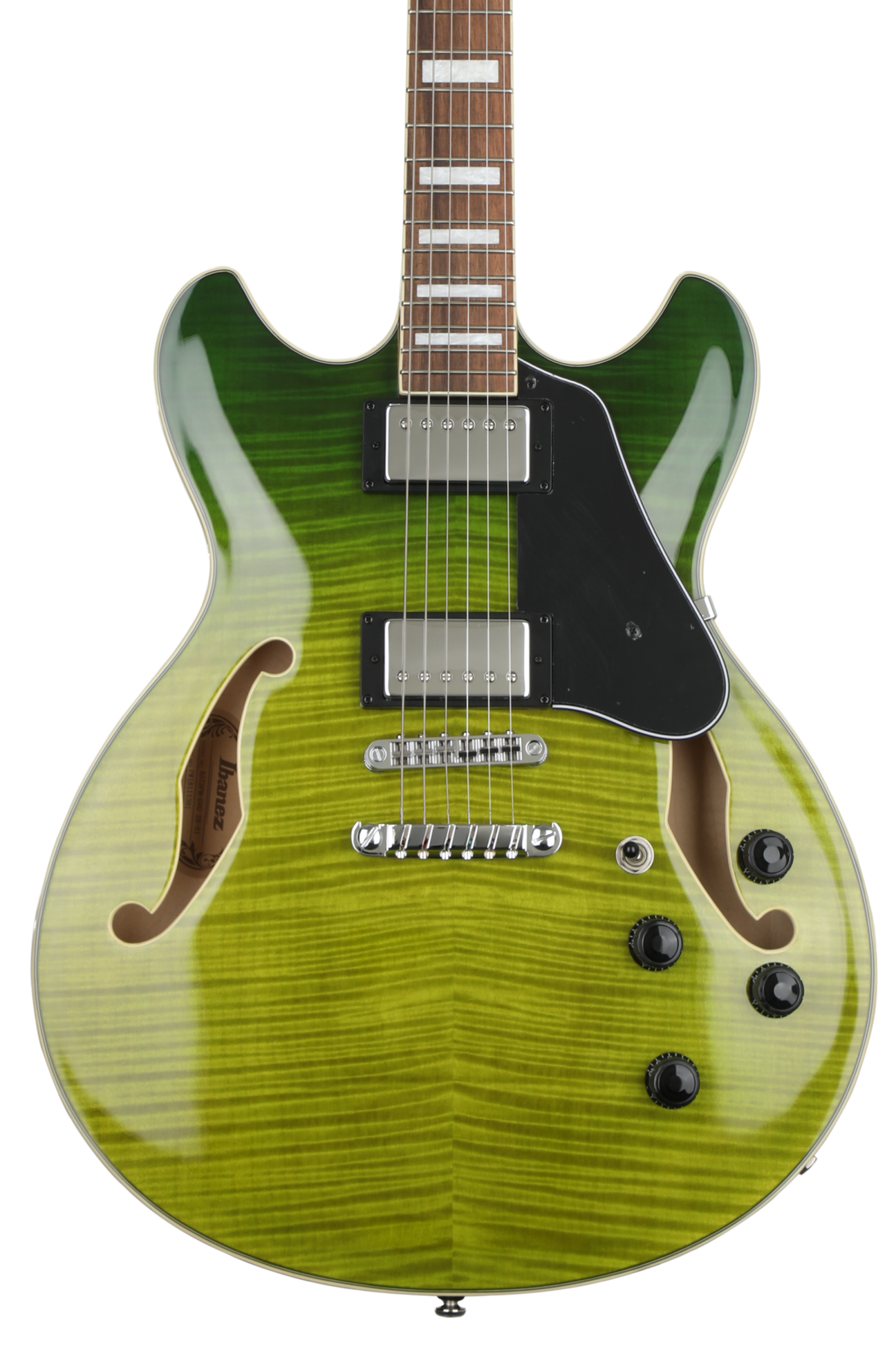 Ibanez Artcore AS73FM Semi-hollow Electric Guitar - Green Valley 