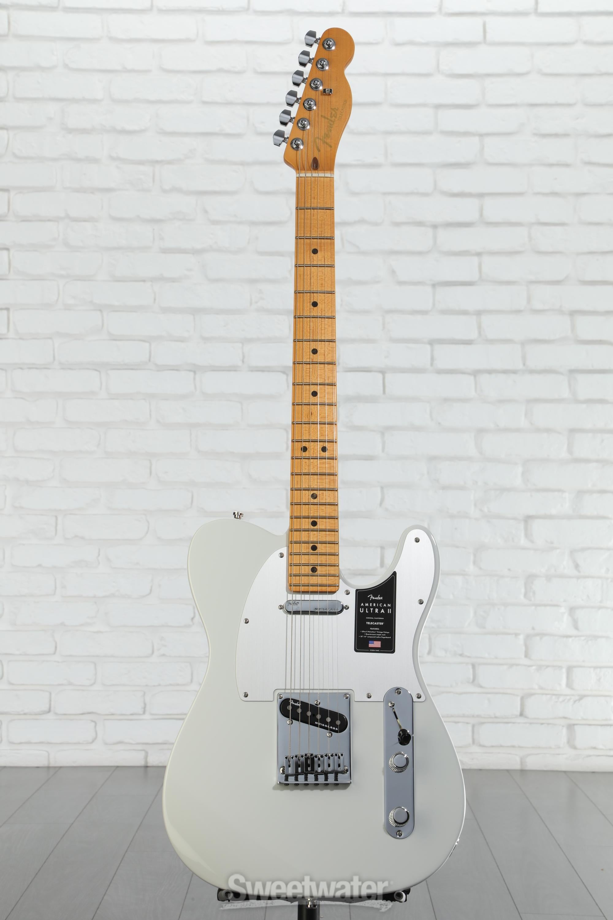 Fender American Ultra II Telecaster Electric Guitar - Avalanche